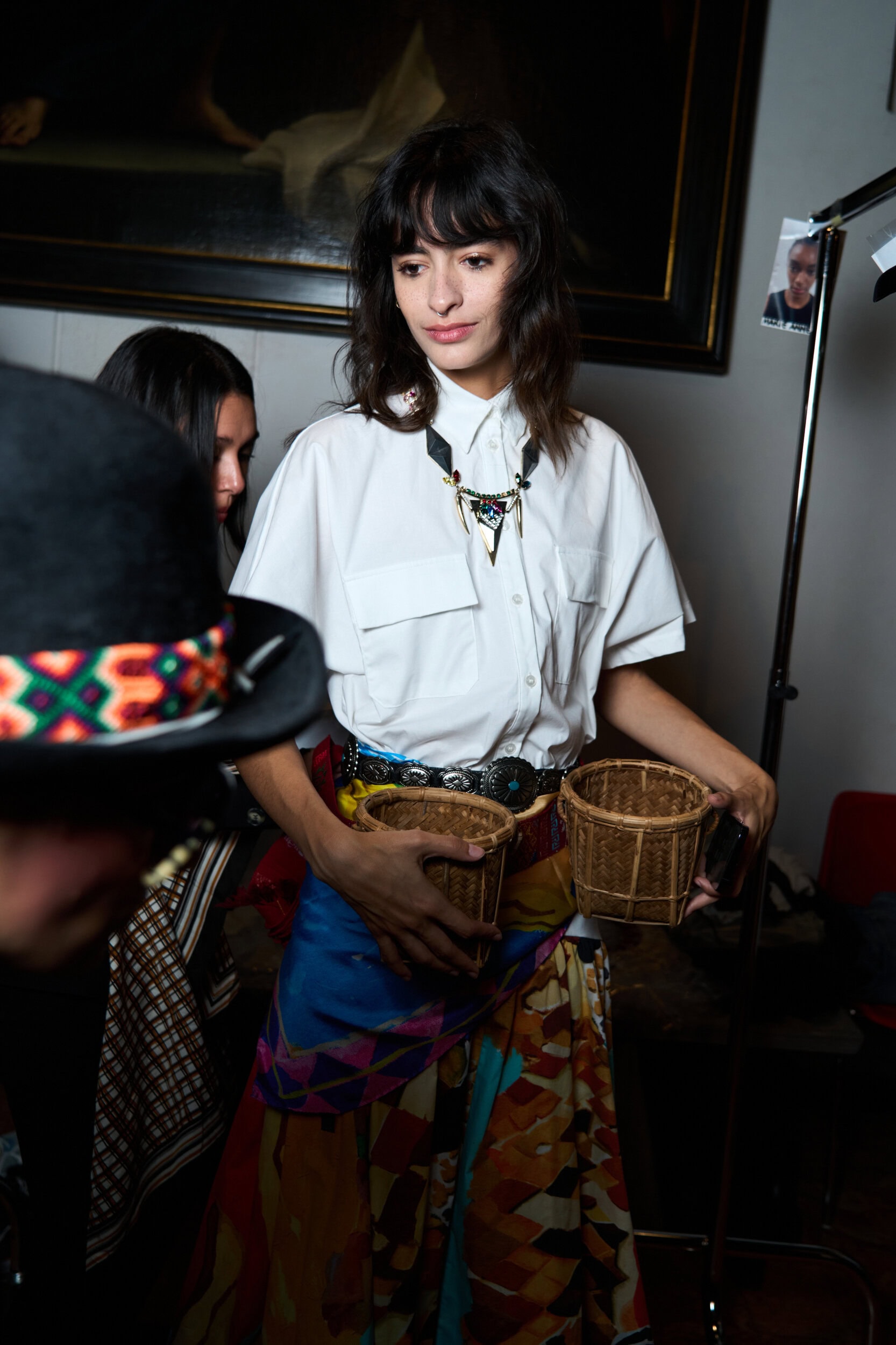 Stella Jean Spring 2026 Fashion Show Backstage