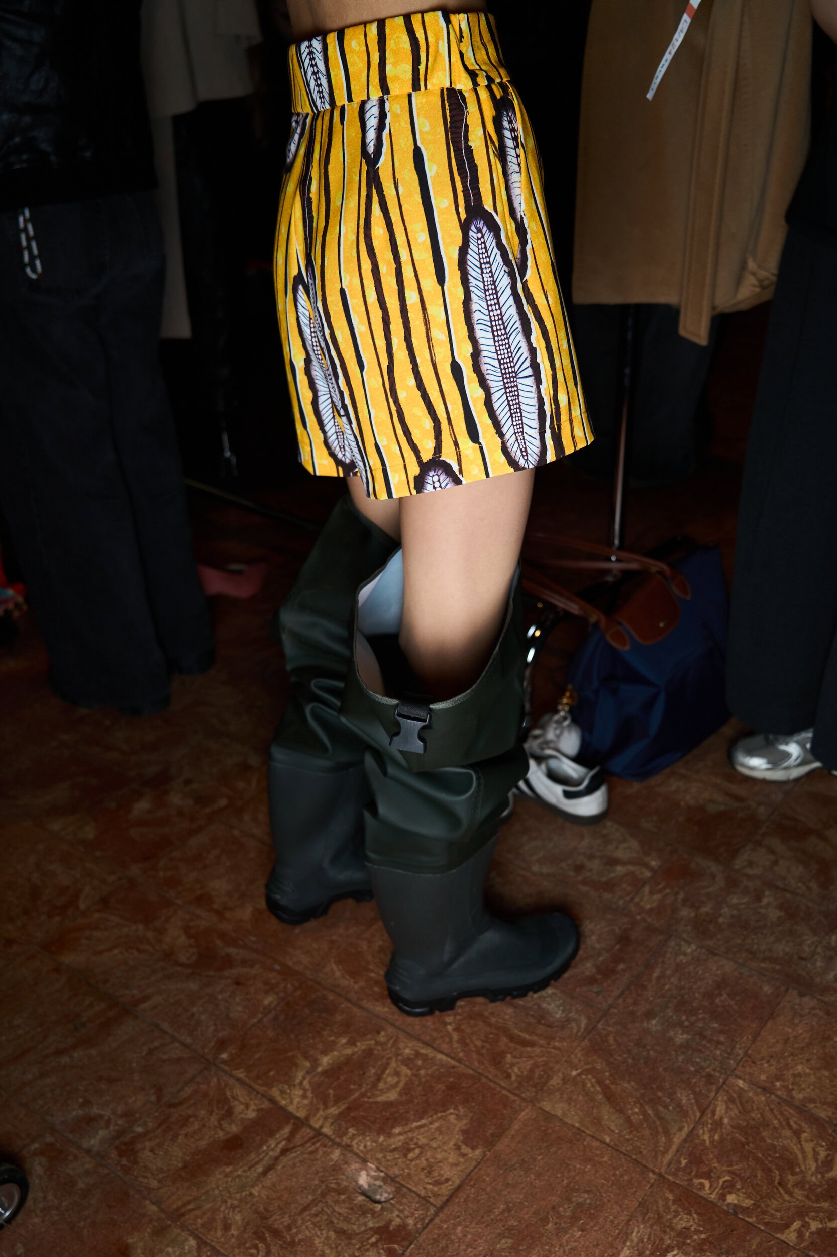 Stella Jean Spring 2026 Fashion Show Backstage