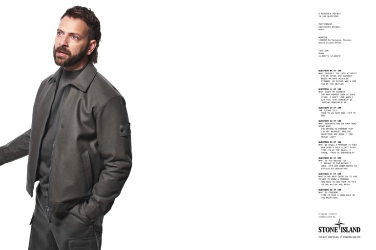 Stone Island fall 2025 ad campaign