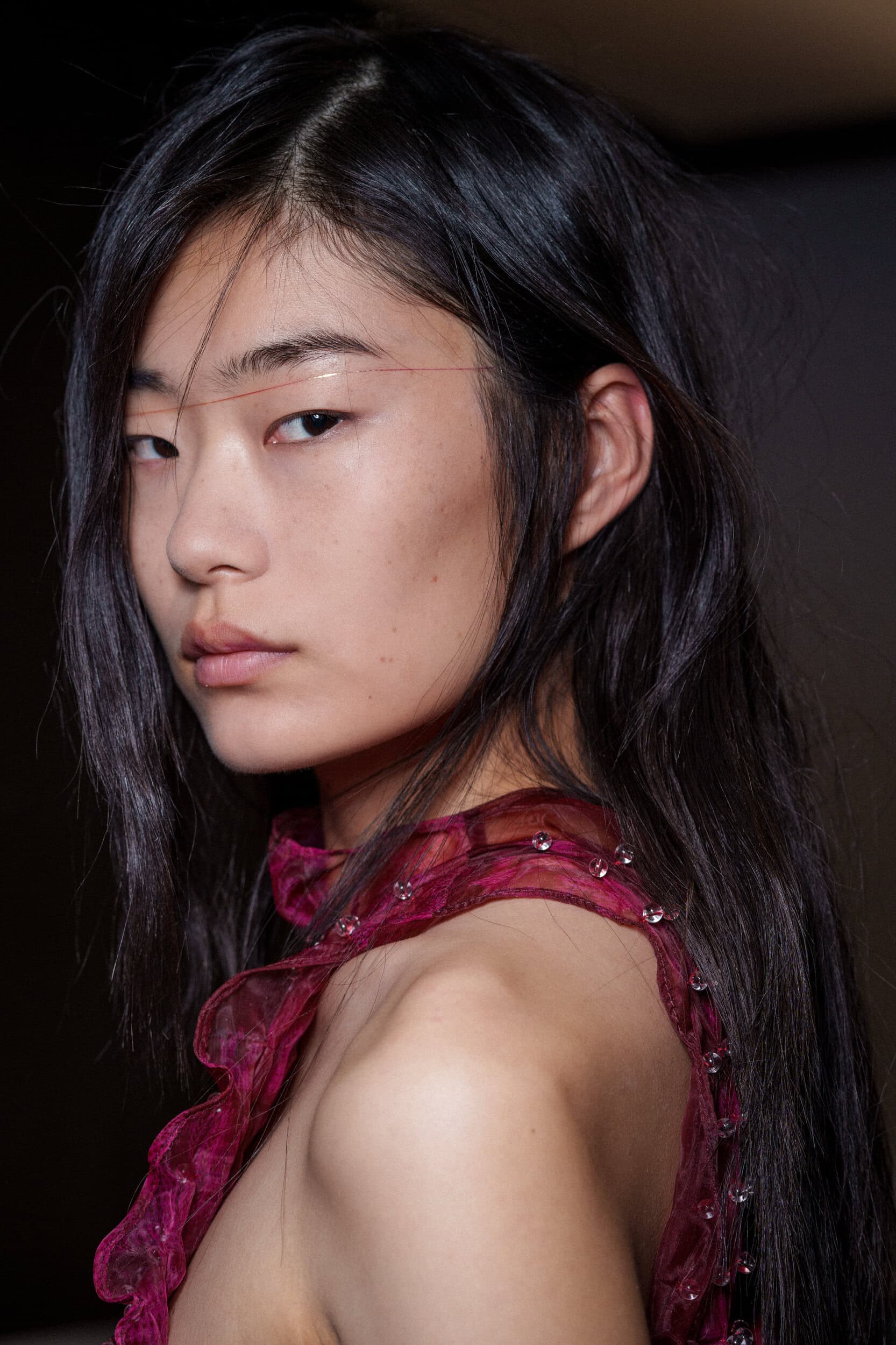 Susan Fang Spring 2026 Fashion Show Backstage