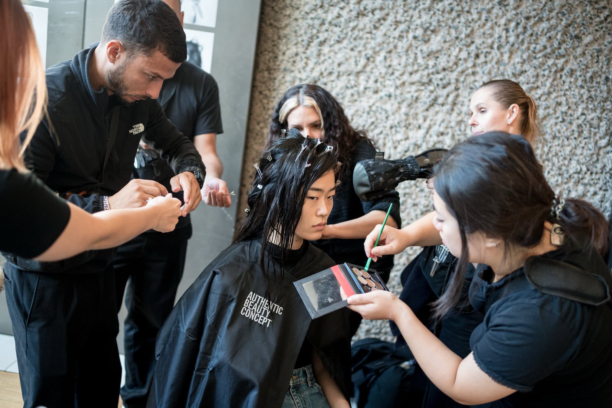 Susan Fang Spring 2026 Fashion Show Backstage