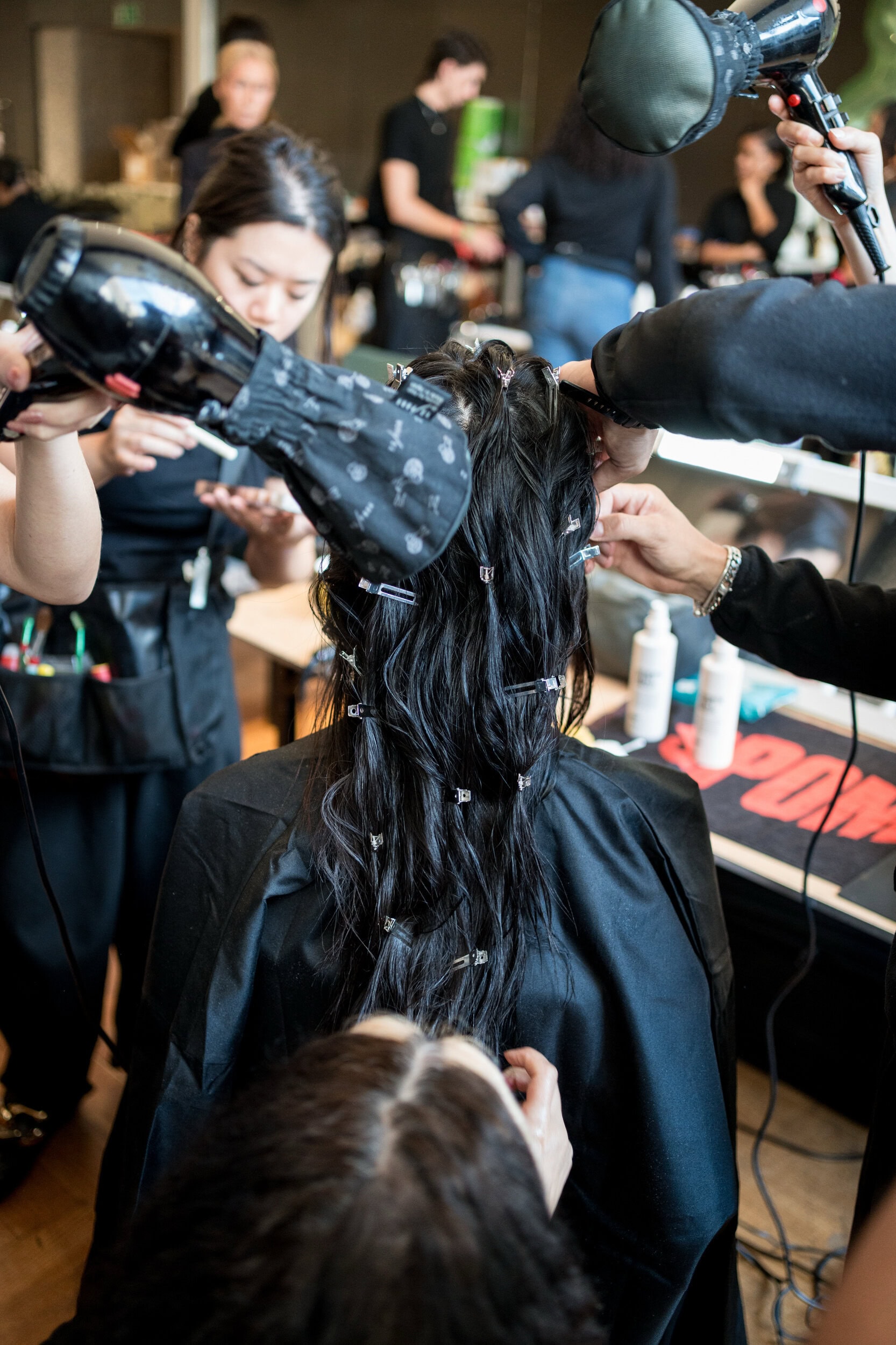 Susan Fang Spring 2026 Fashion Show Backstage