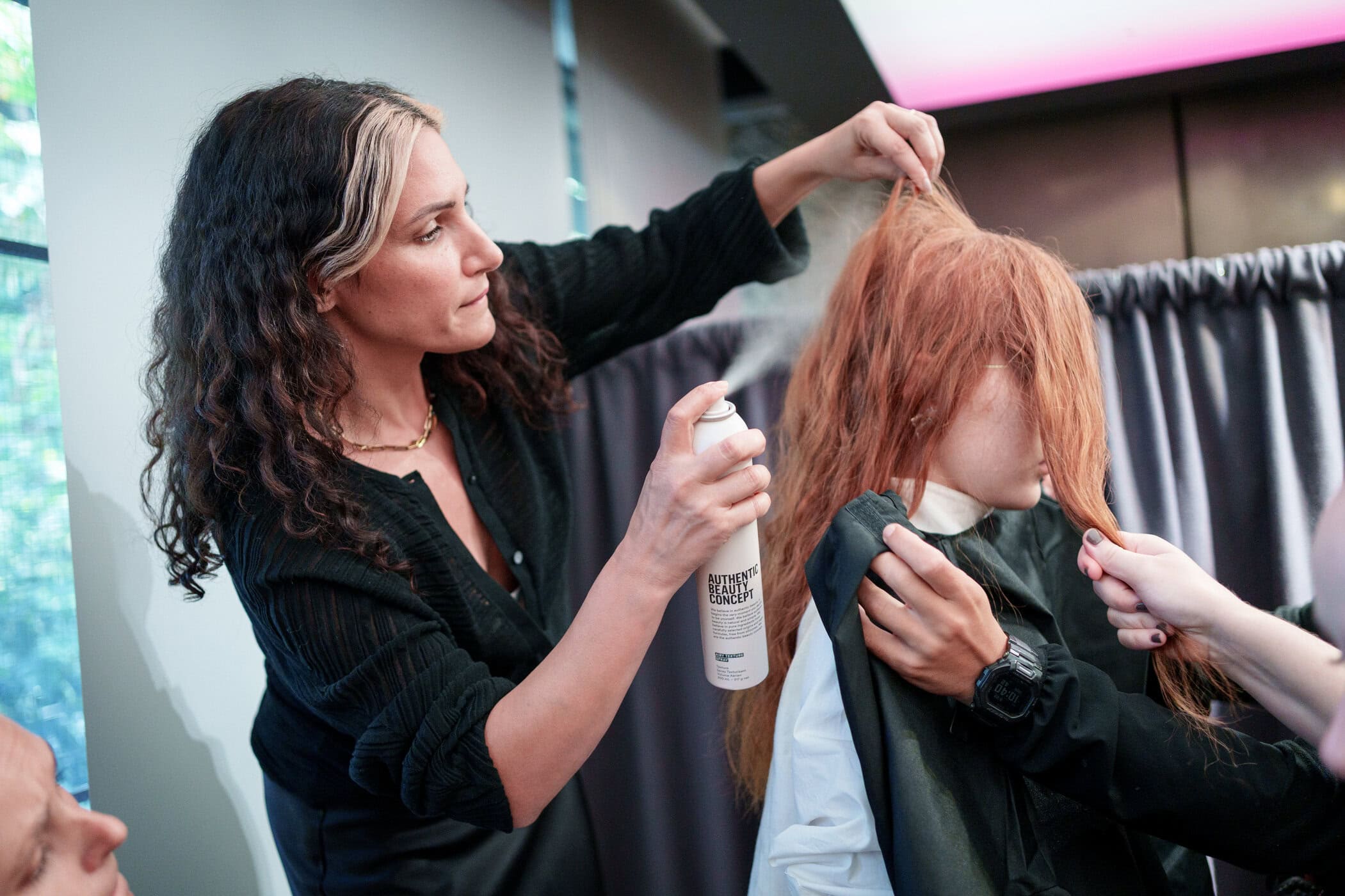 Susan Fang Spring 2026 Fashion Show Backstage