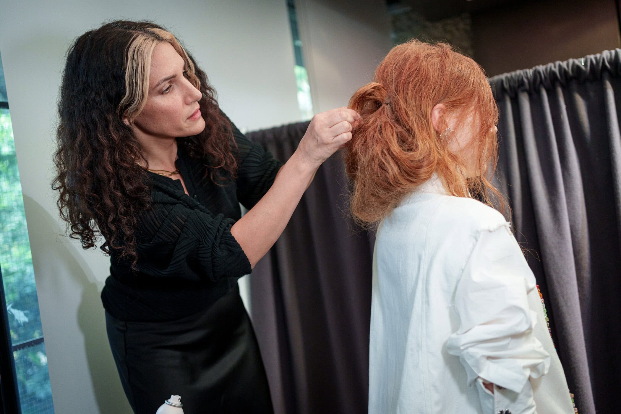 Susan Fang Spring 2026 Fashion Show Backstage