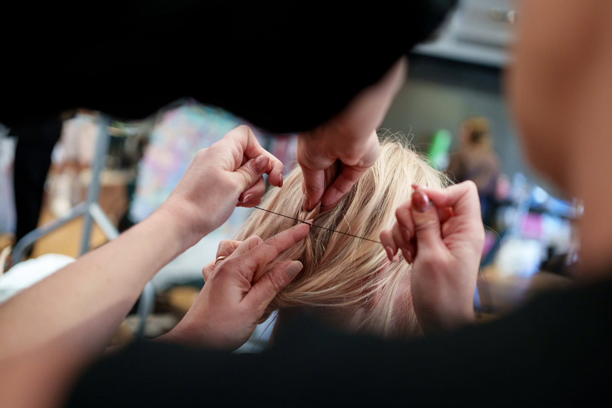 Susan Fang Spring 2026 Fashion Show Backstage