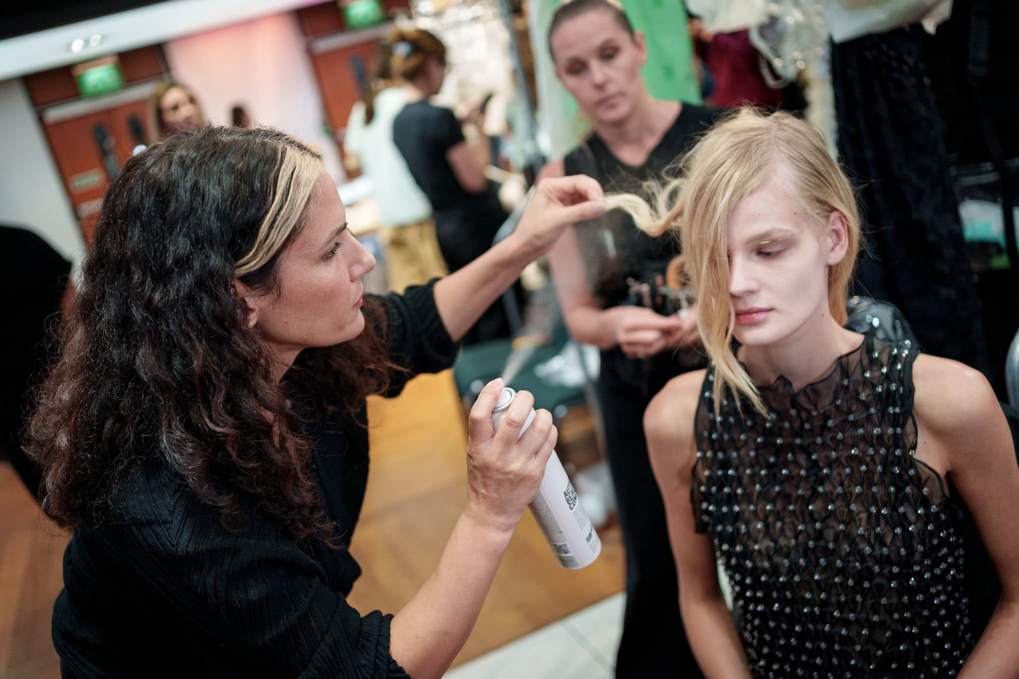 Susan Fang Spring 2026 Fashion Show Backstage