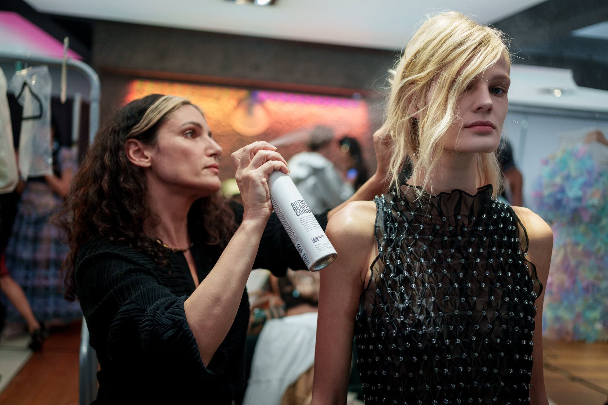 Susan Fang Spring 2026 Fashion Show Backstage