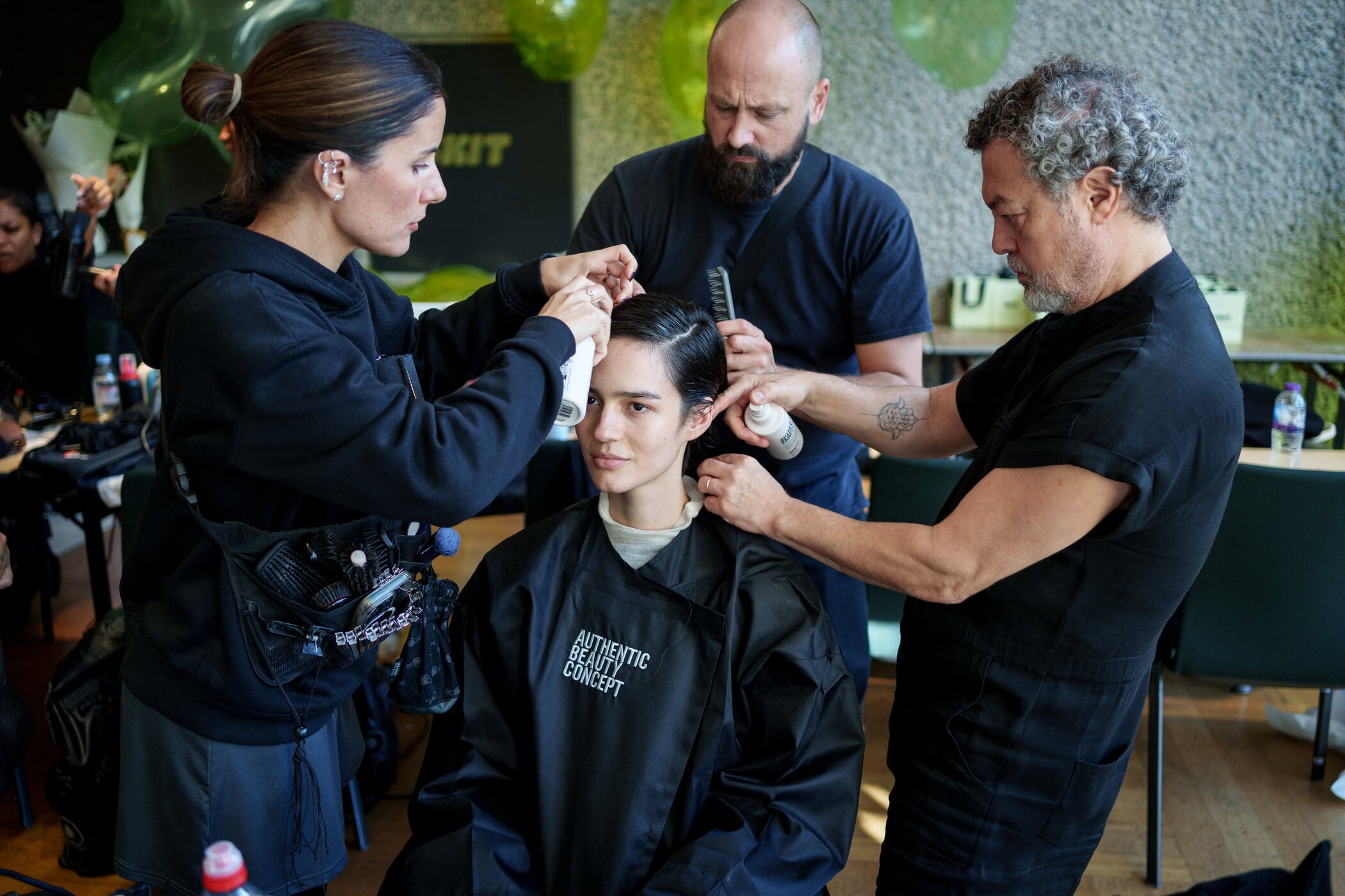 Susan Fang Spring 2026 Fashion Show Backstage
