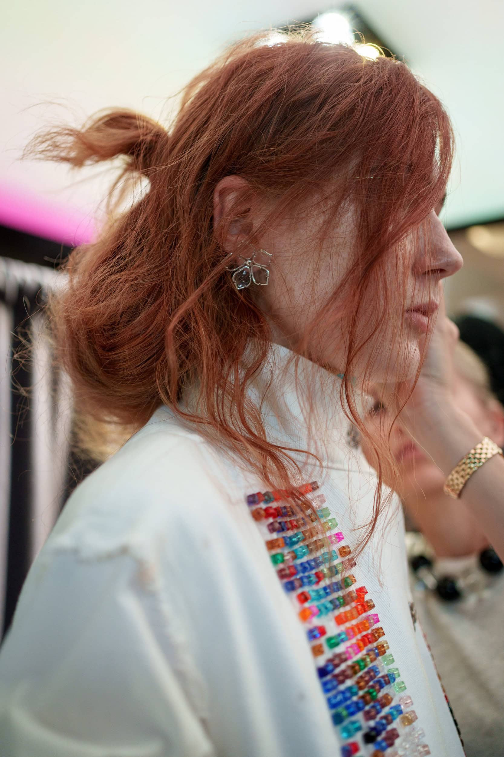 Susan Fang Spring 2026 Fashion Show Backstage