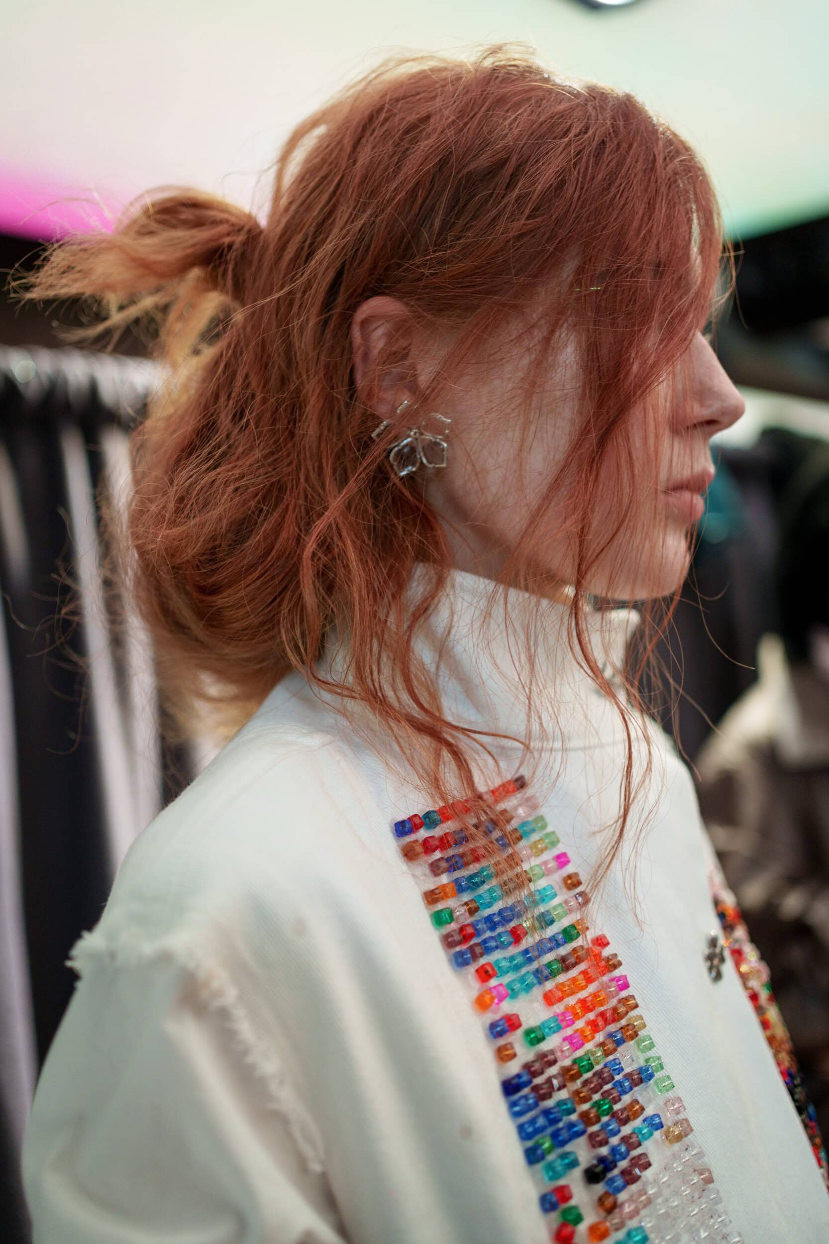 Susan Fang Spring 2026 Fashion Show Backstage
