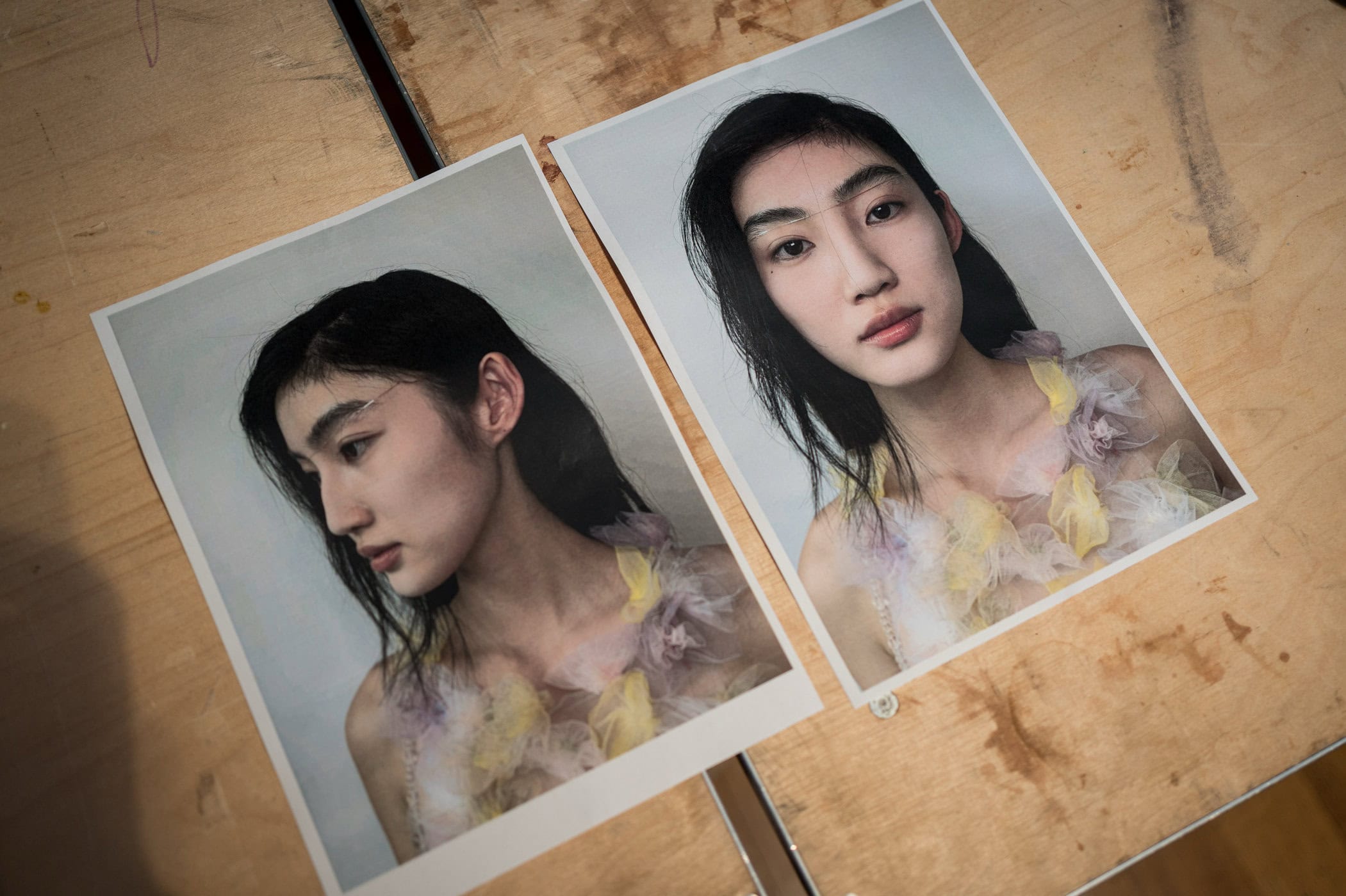 Susan Fang Spring 2026 Fashion Show Backstage