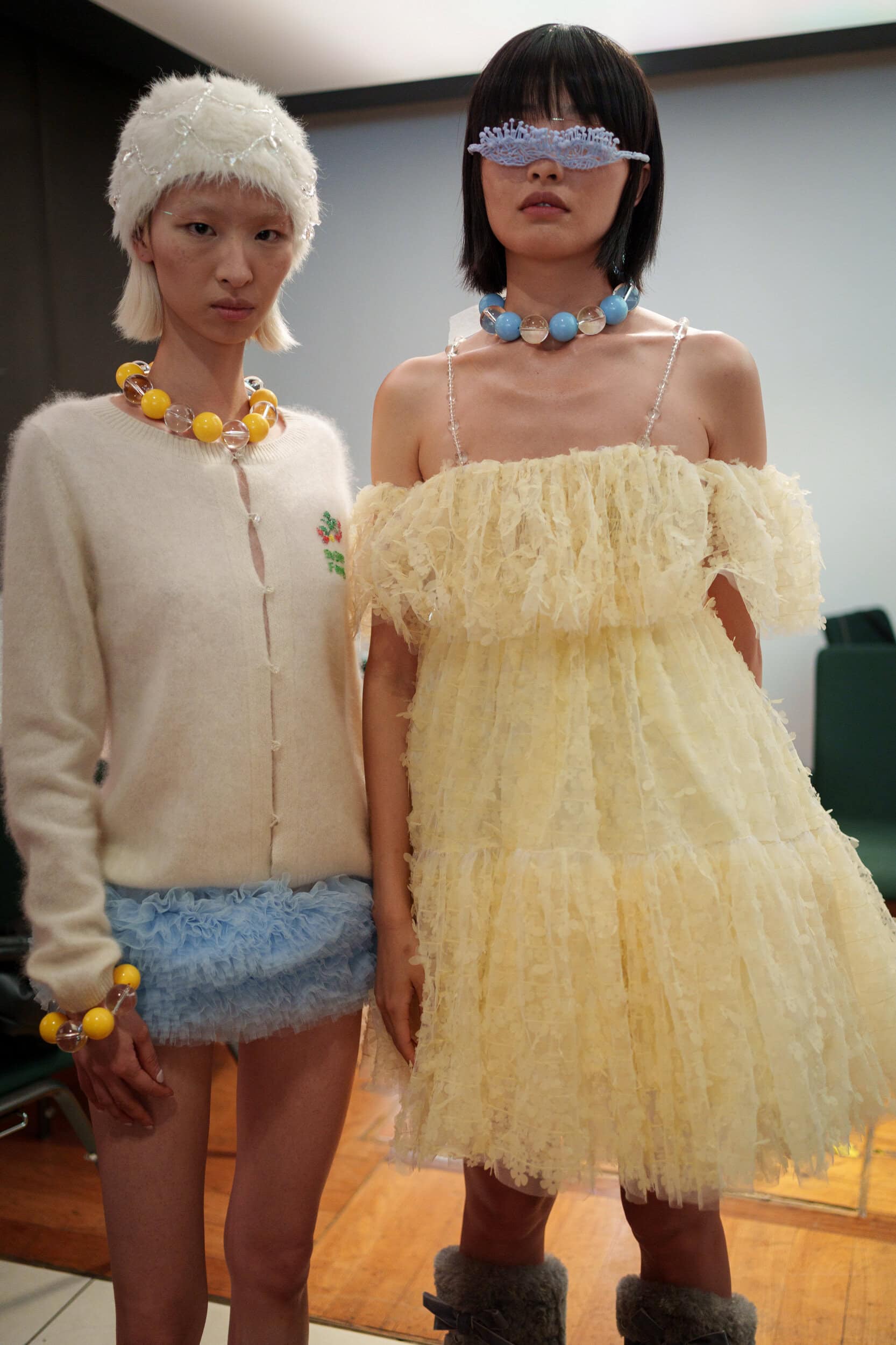 Susan Fang Spring 2026 Fashion Show Backstage