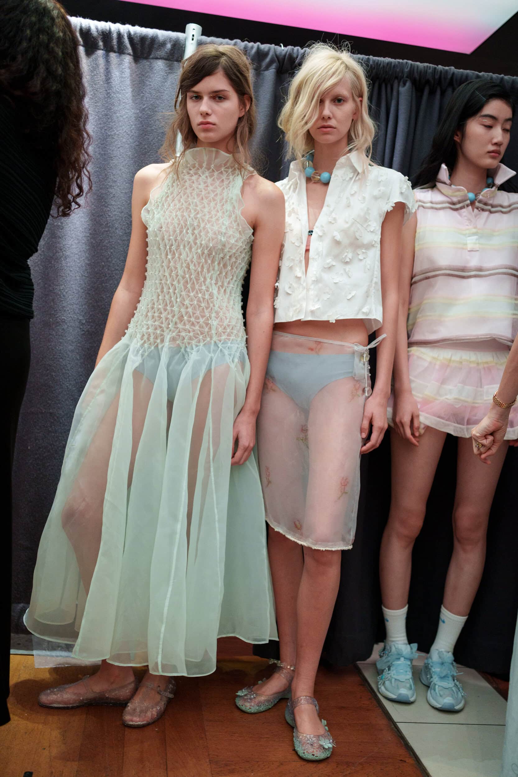 Susan Fang Spring 2026 Fashion Show Backstage