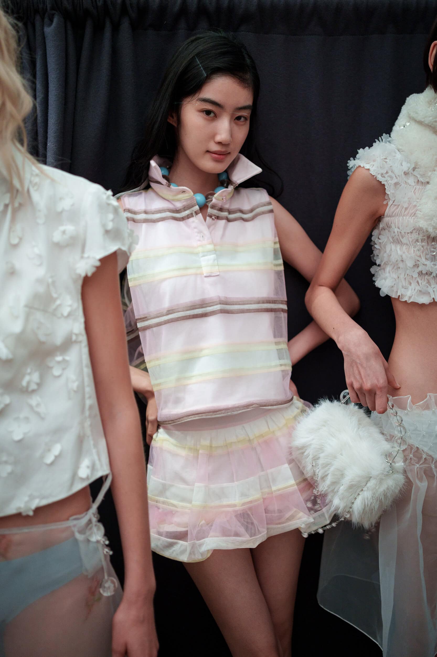 Susan Fang Spring 2026 Fashion Show Backstage