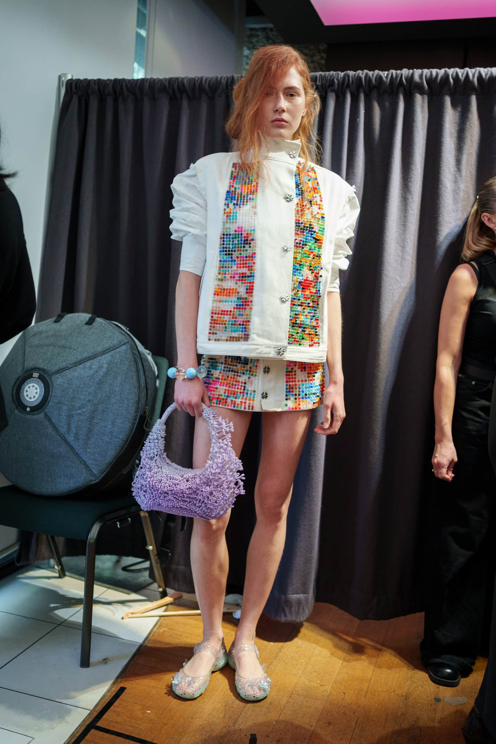 Susan Fang Spring 2026 Fashion Show Backstage