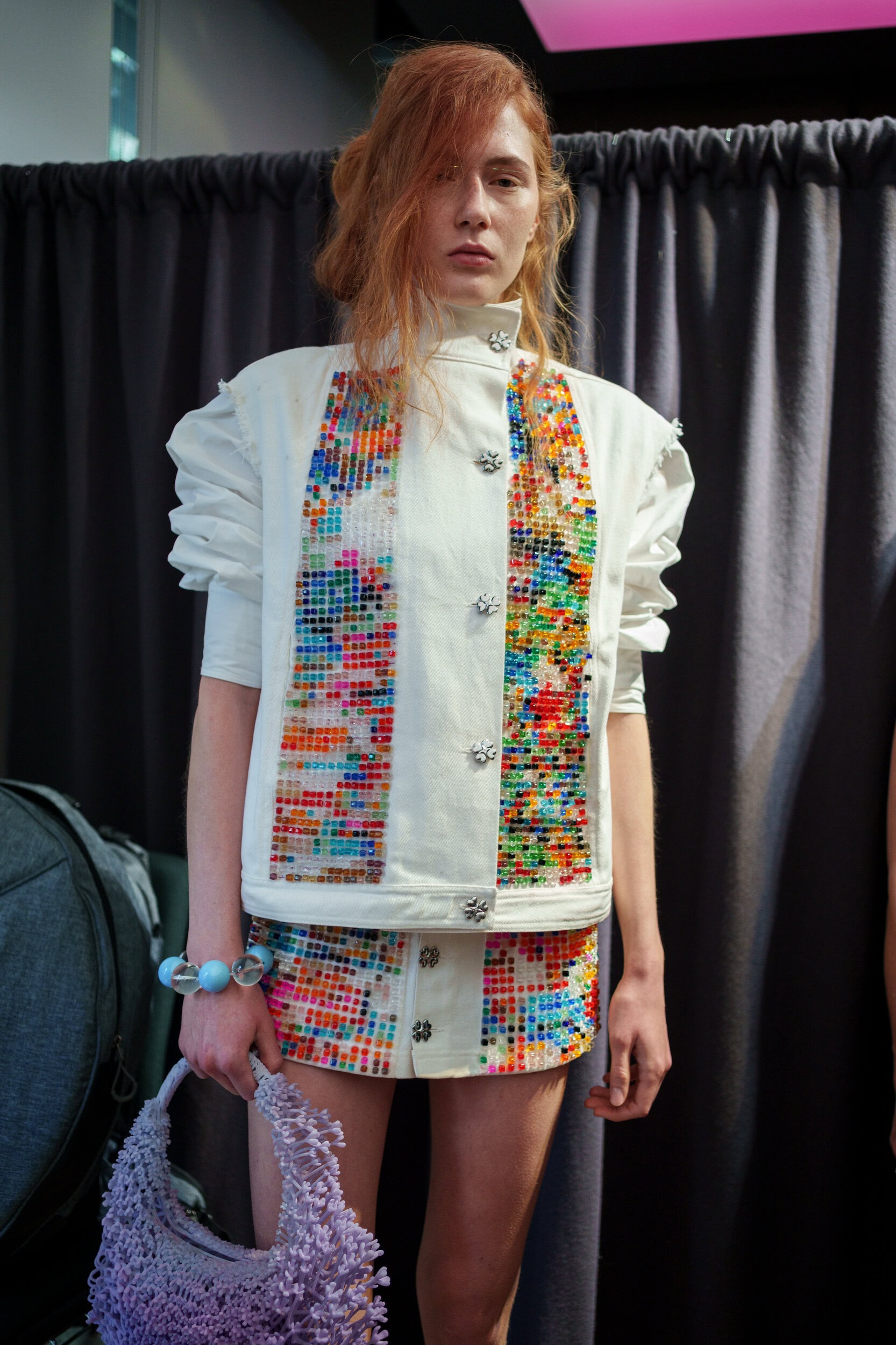 Susan Fang Spring 2026 Fashion Show Backstage