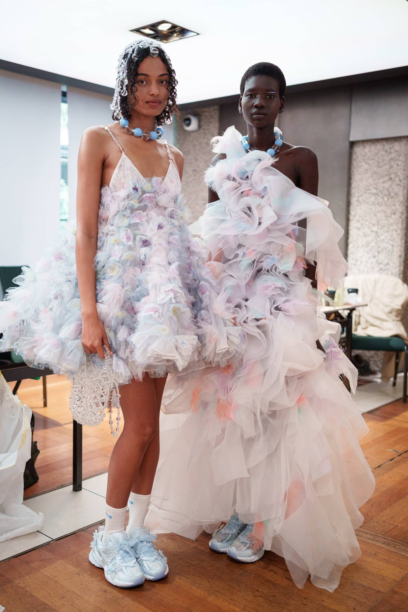 Susan Fang Spring 2026 Fashion Show Backstage