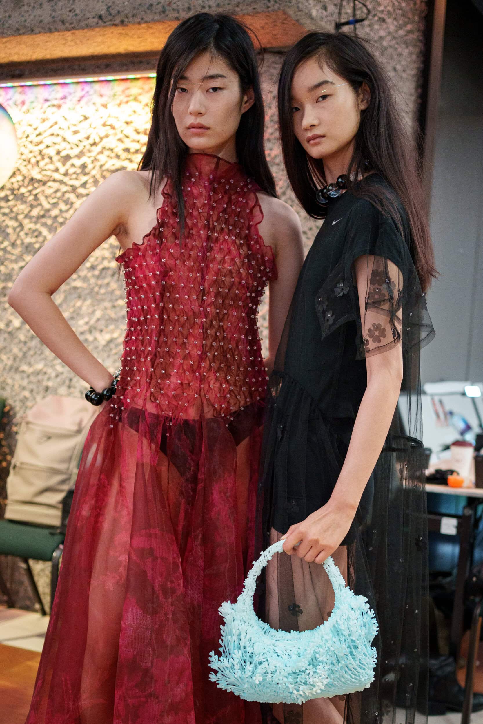 Susan Fang Spring 2026 Fashion Show Backstage
