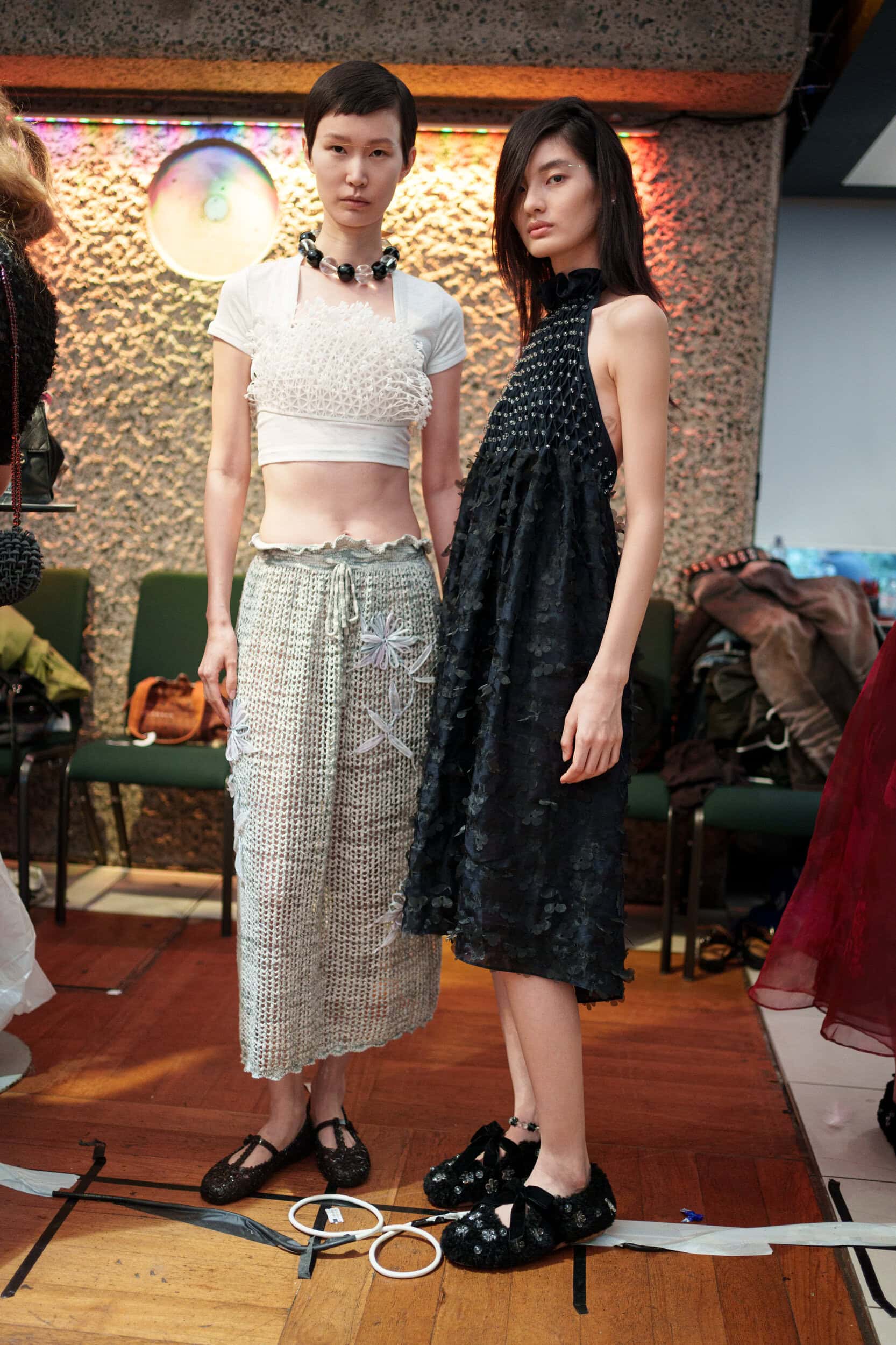 Susan Fang Spring 2026 Fashion Show Backstage