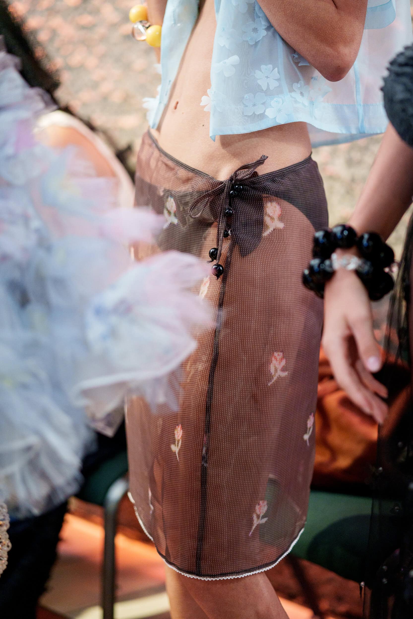 Susan Fang Spring 2026 Fashion Show Backstage