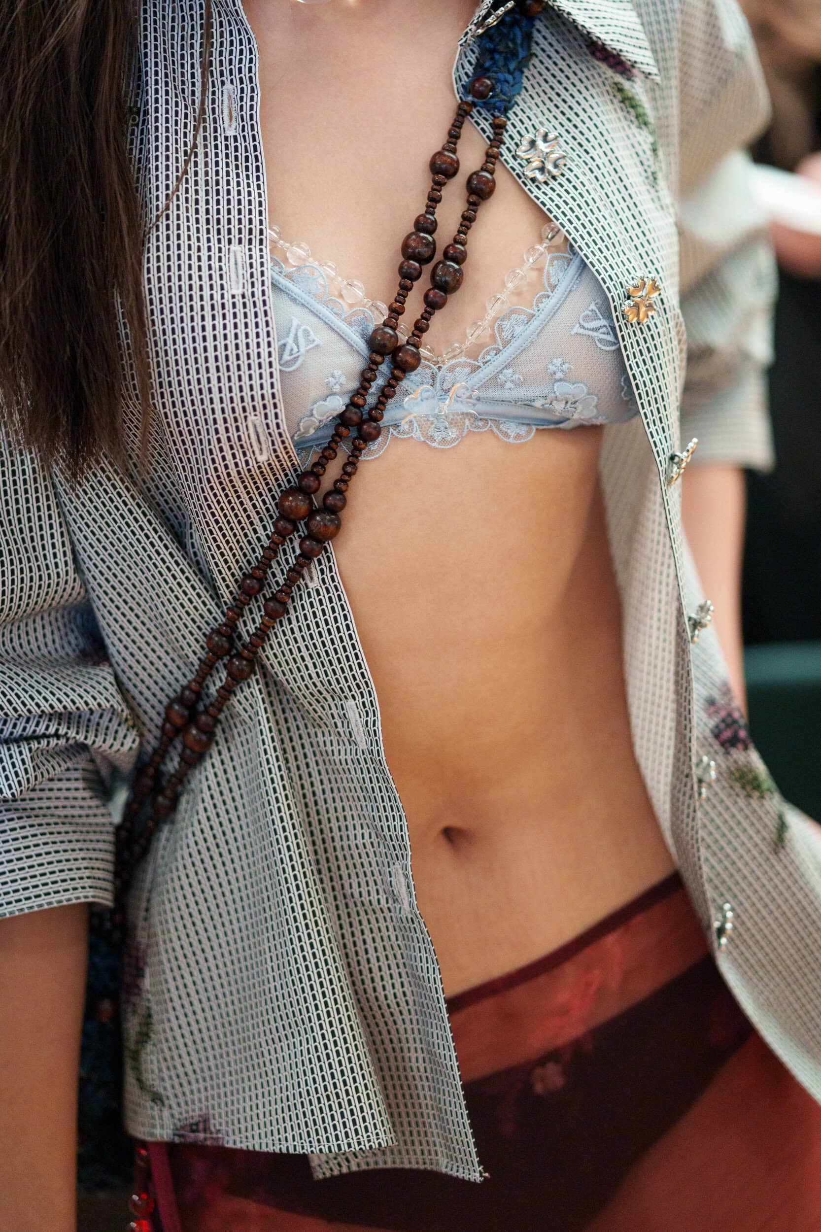 Susan Fang Spring 2026 Fashion Show Backstage