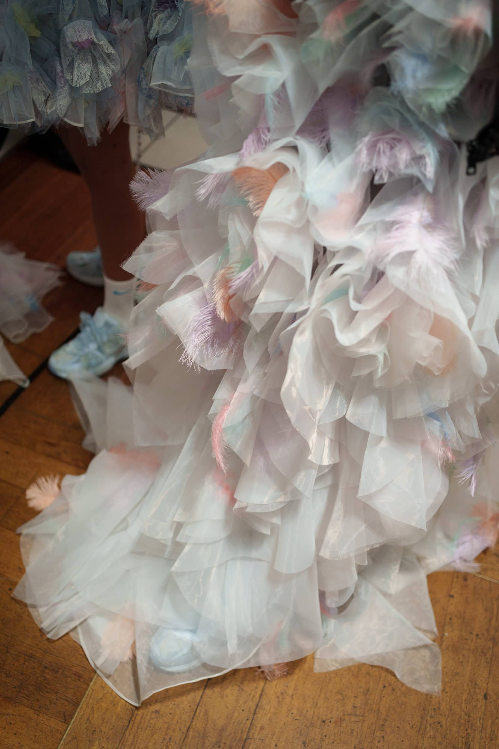 Susan Fang Spring 2026 Fashion Show Backstage