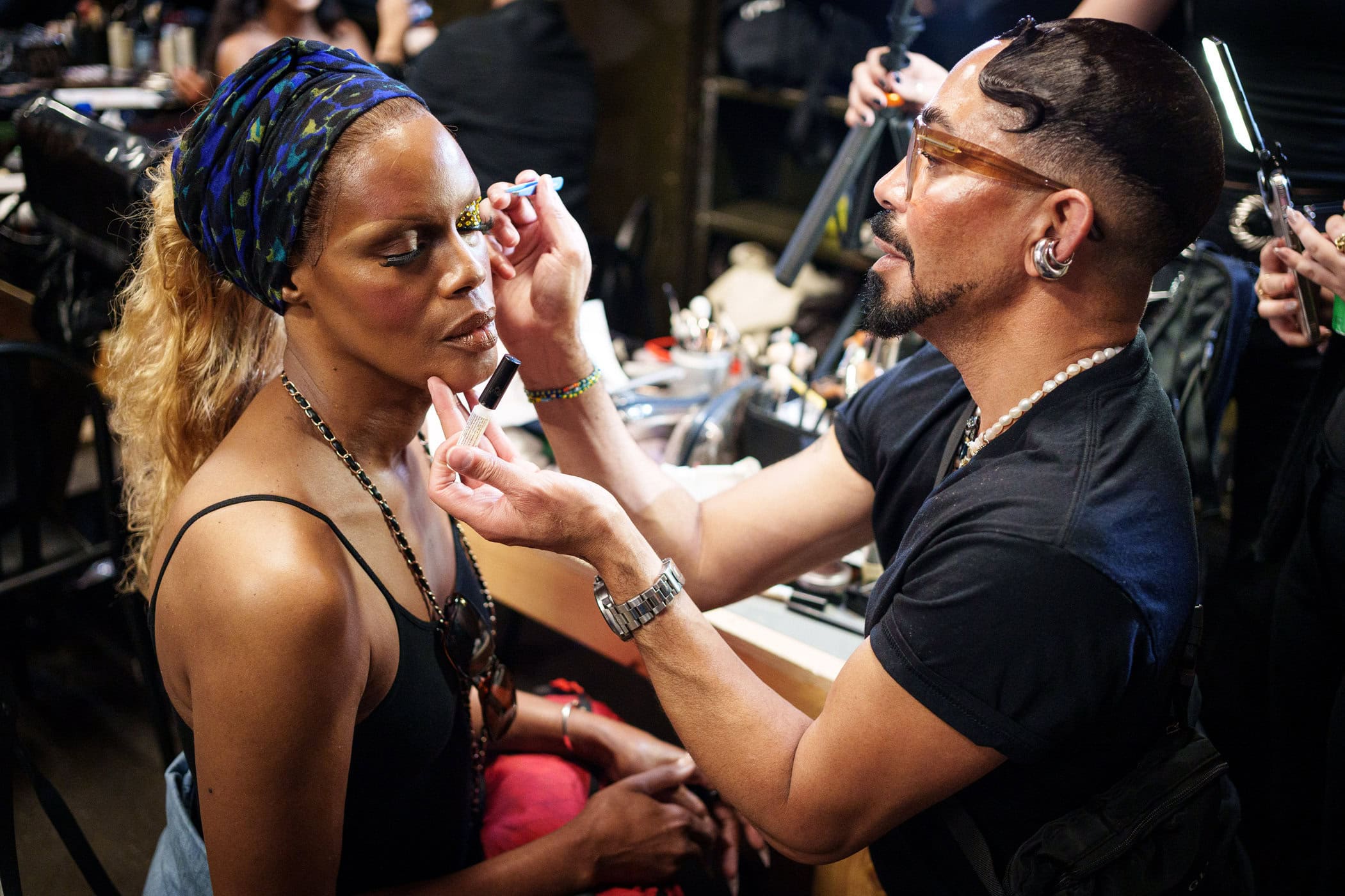 Theophilio Spring 2026 Fashion Show Backstage