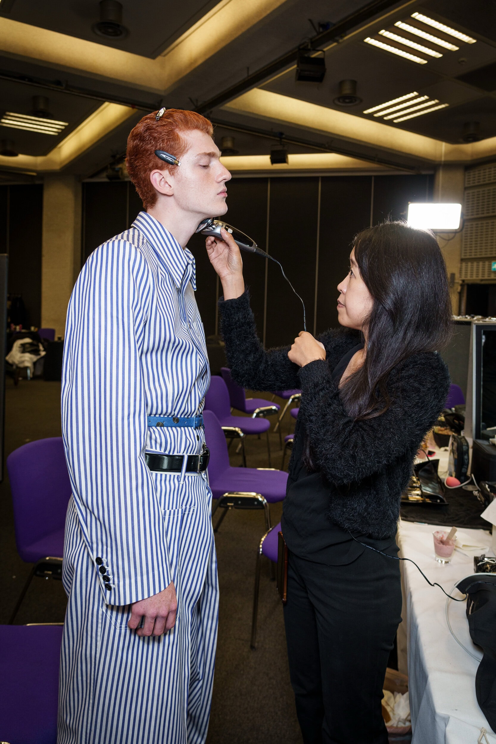 Toga Spring 2026 Fashion Show Backstage