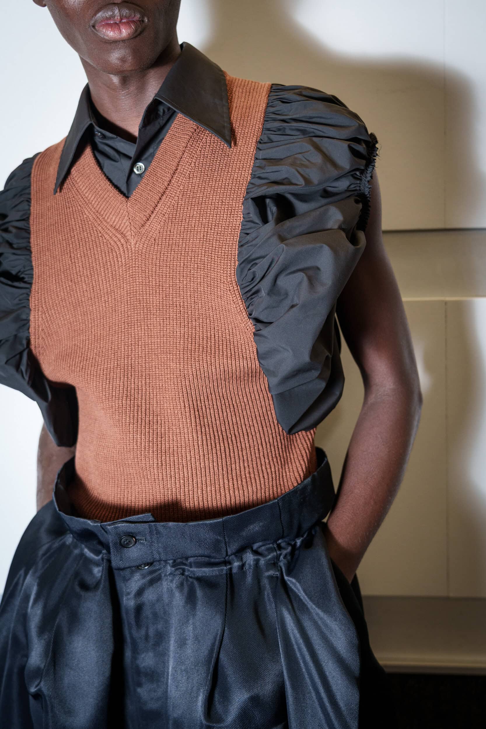 Toga Spring 2026 Fashion Show Backstage