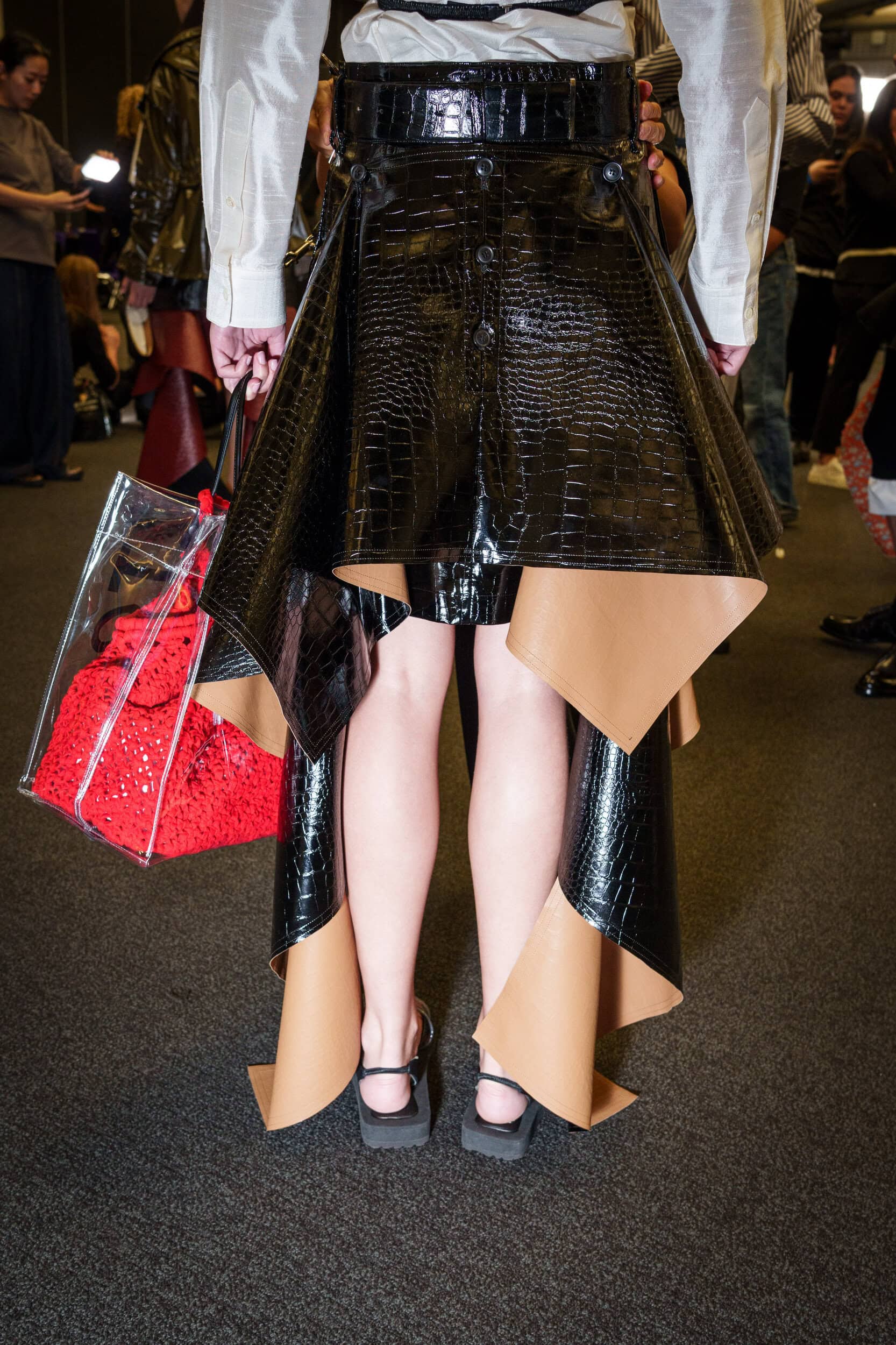 Toga Spring 2026 Fashion Show Backstage