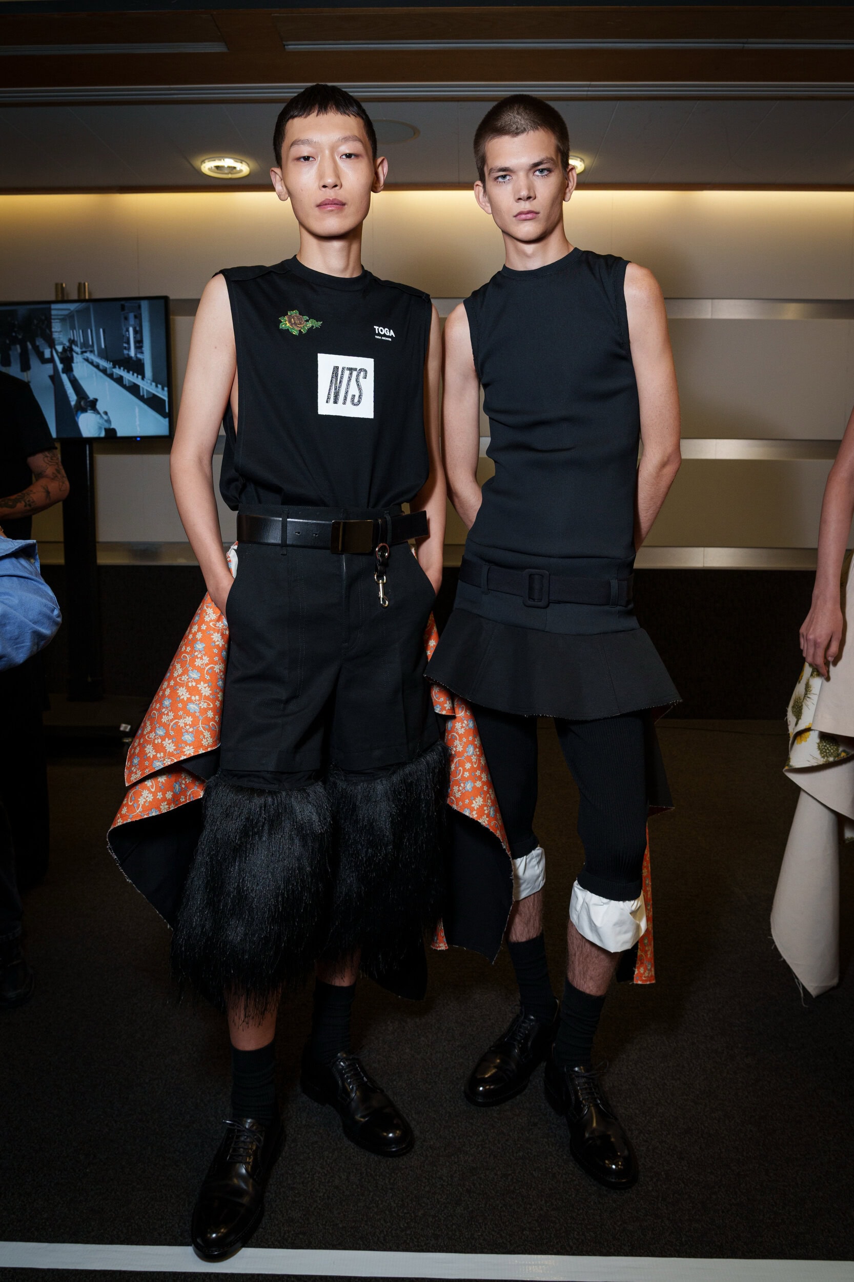 Toga Spring 2026 Fashion Show Backstage