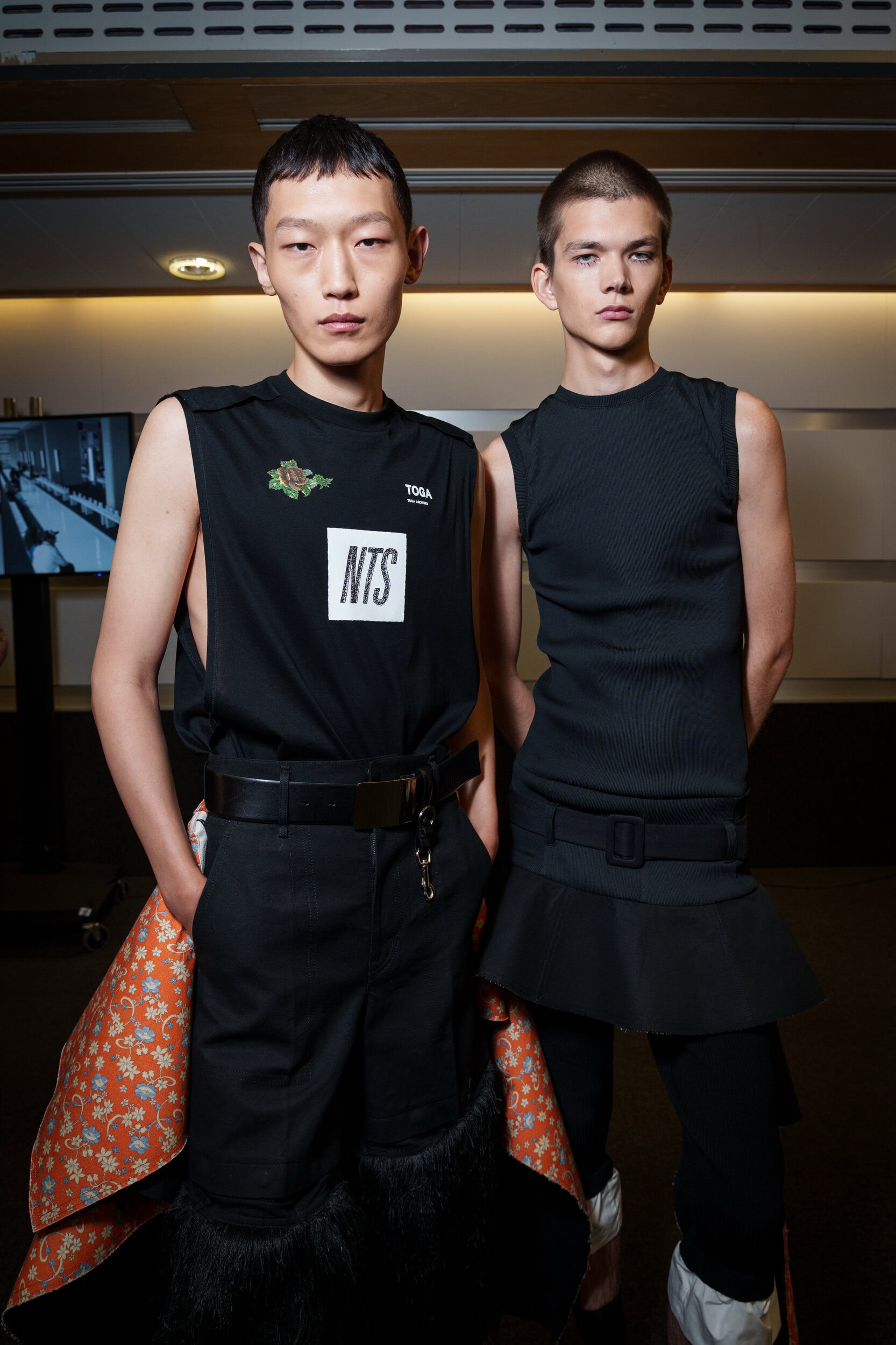 Toga Spring 2026 Fashion Show Backstage