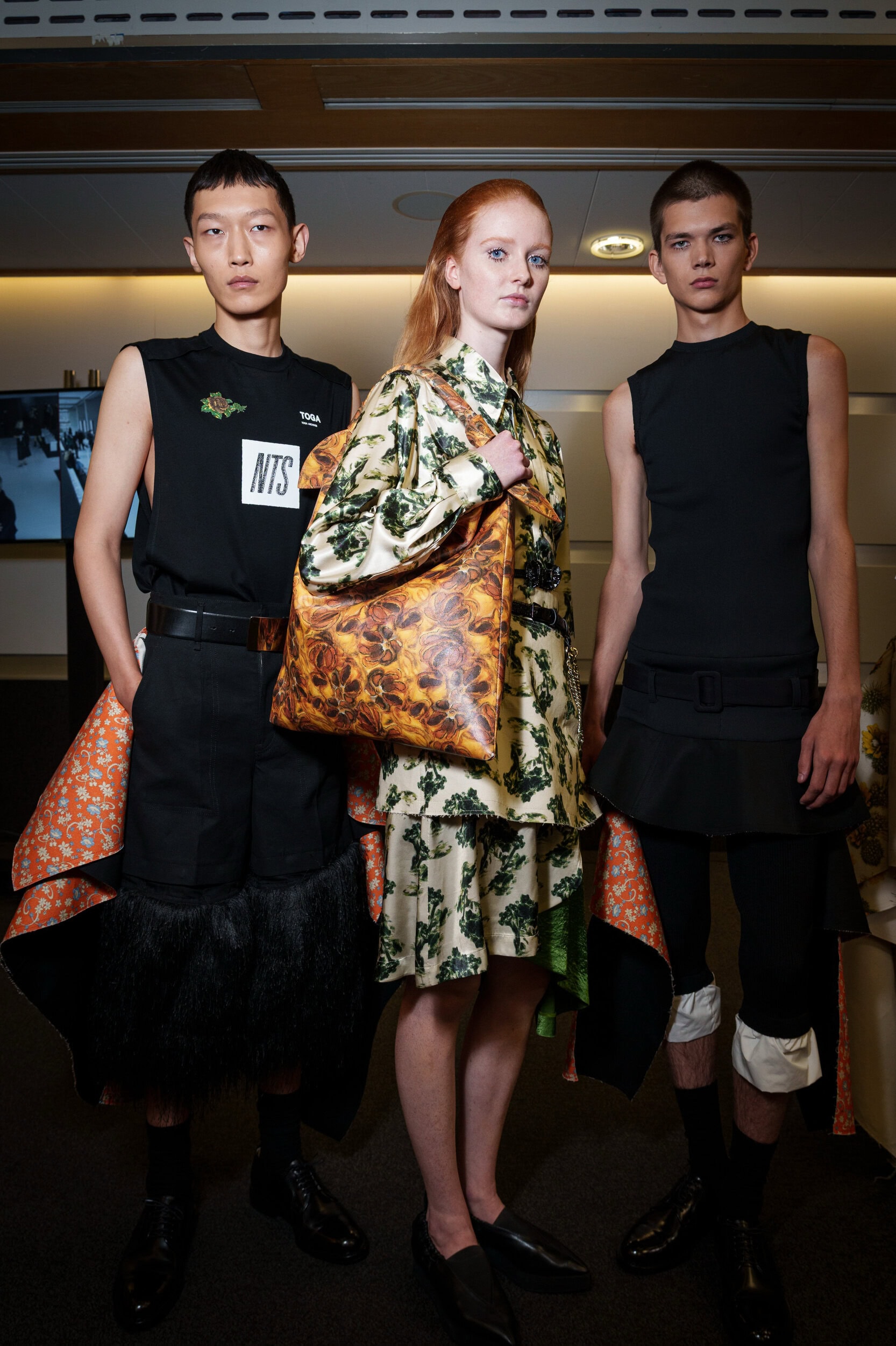 Toga Spring 2026 Fashion Show Backstage
