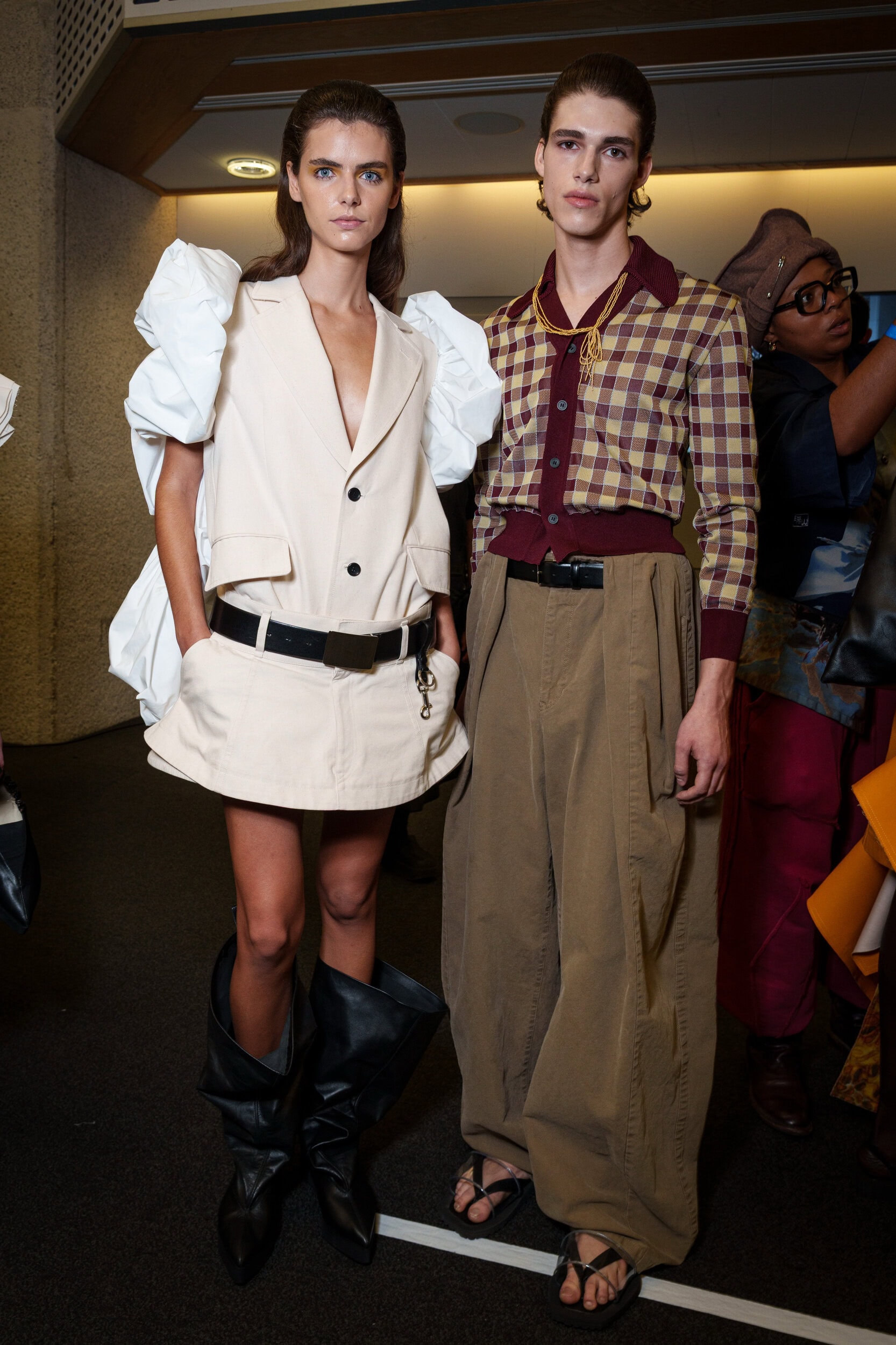 Toga Spring 2026 Fashion Show Backstage