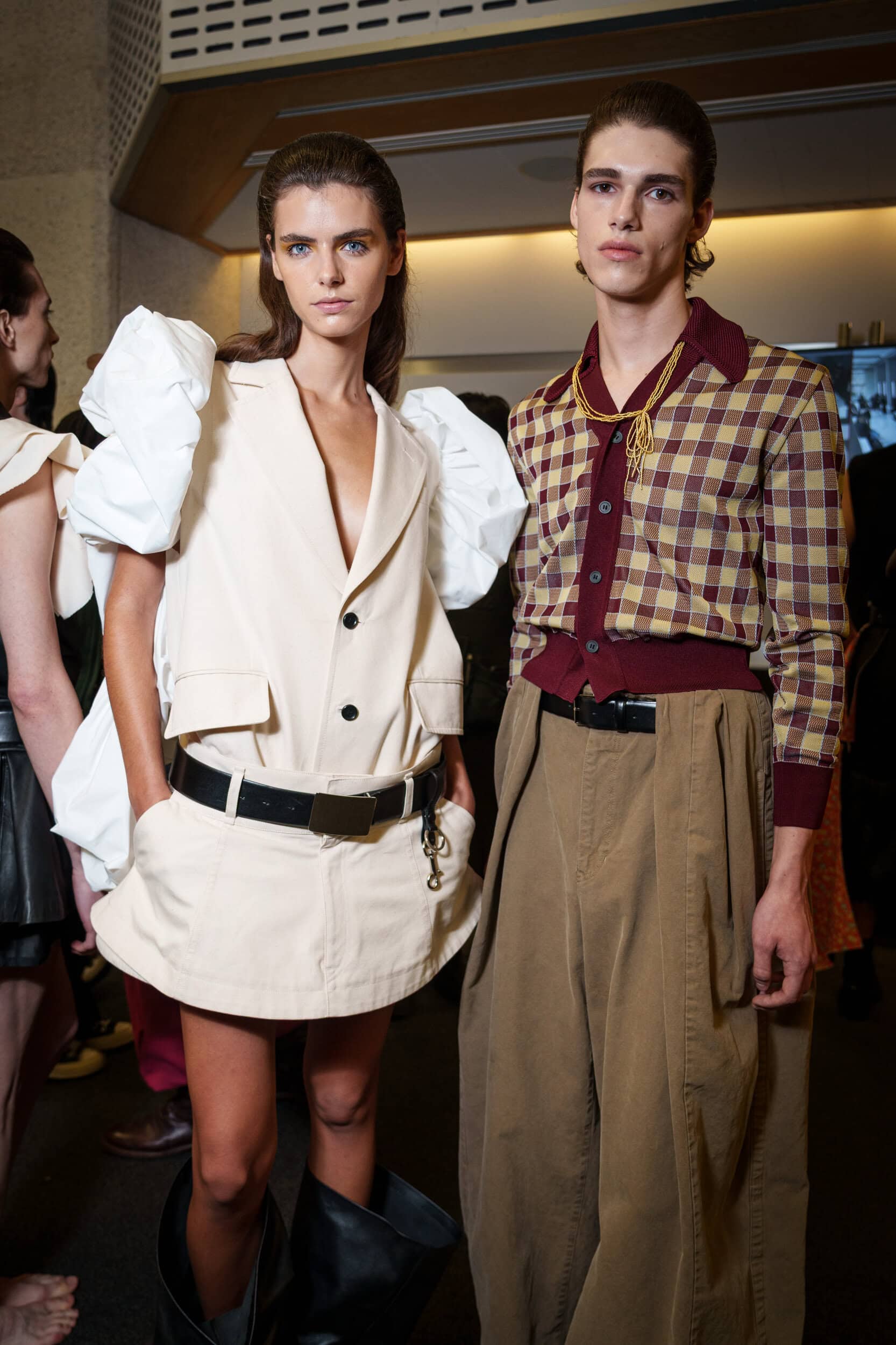 Toga Spring 2026 Fashion Show Backstage