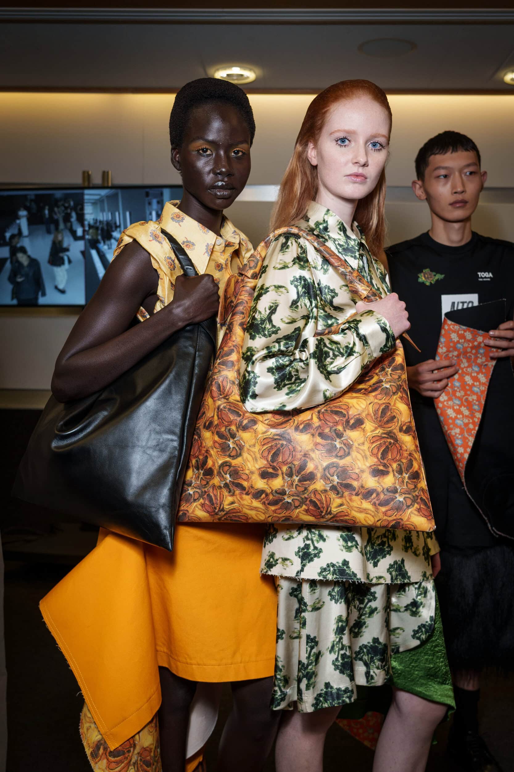 Toga Spring 2026 Fashion Show Backstage