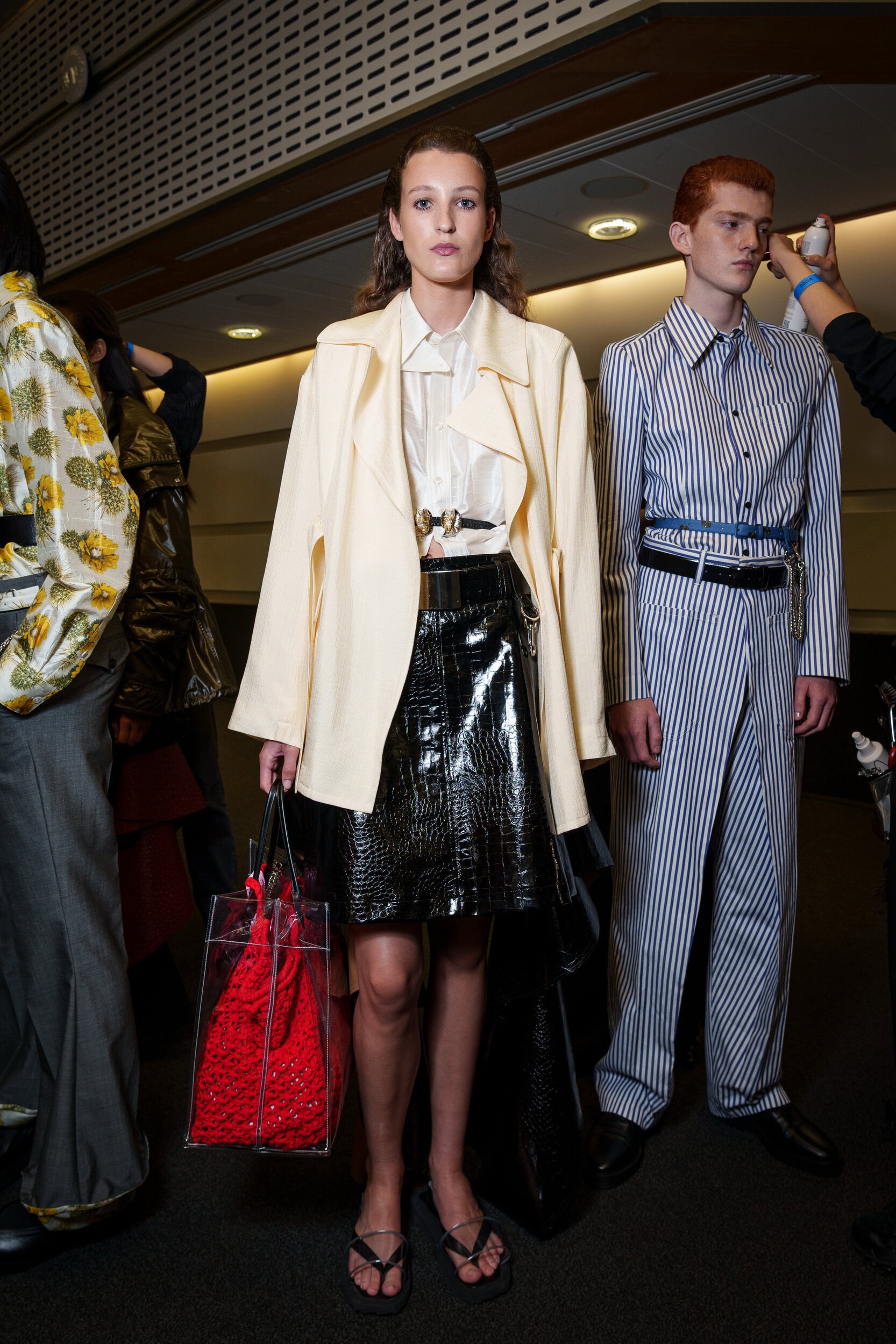 Toga Spring 2026 Fashion Show Backstage