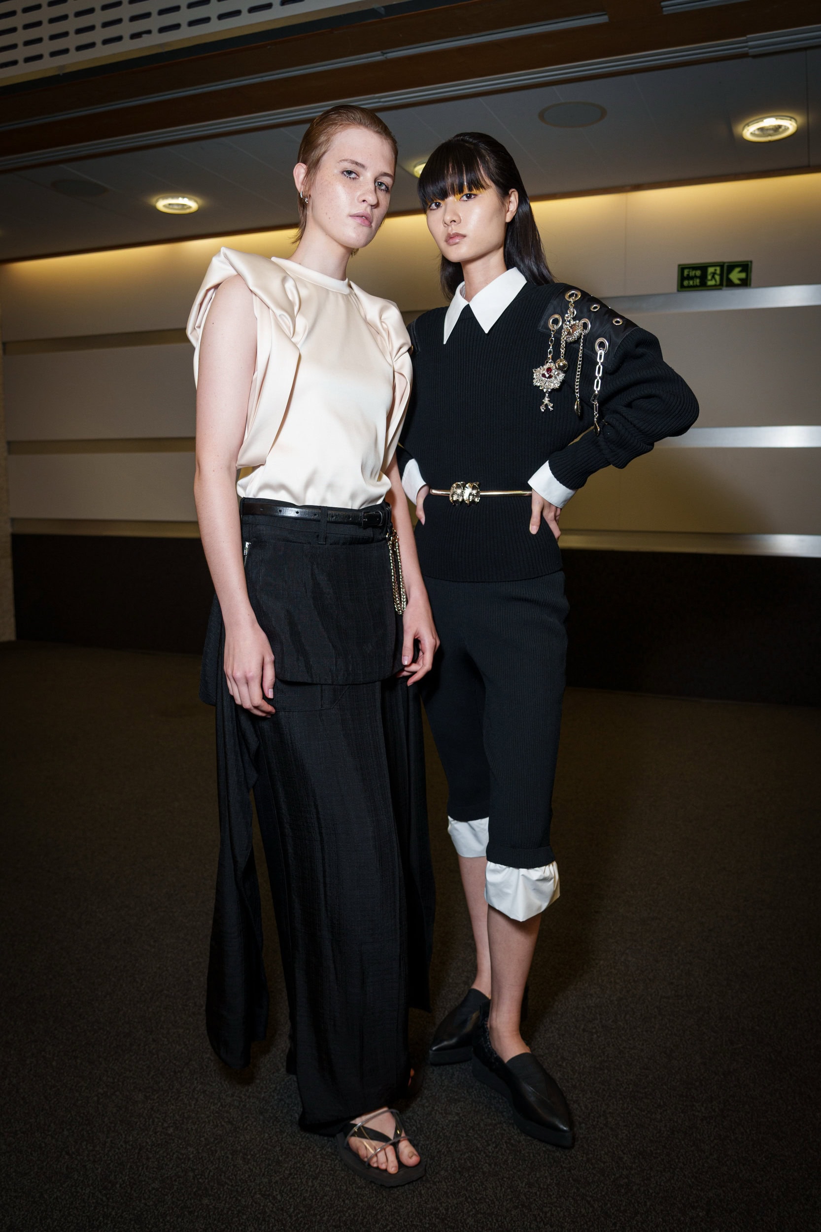 Toga Spring 2026 Fashion Show Backstage