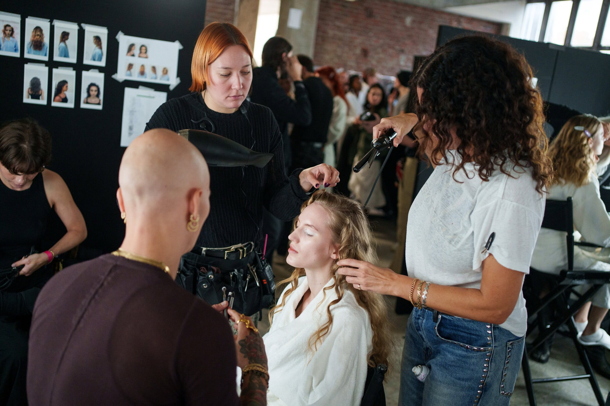 Vaquera Spring 2026 Fashion Show Backstage