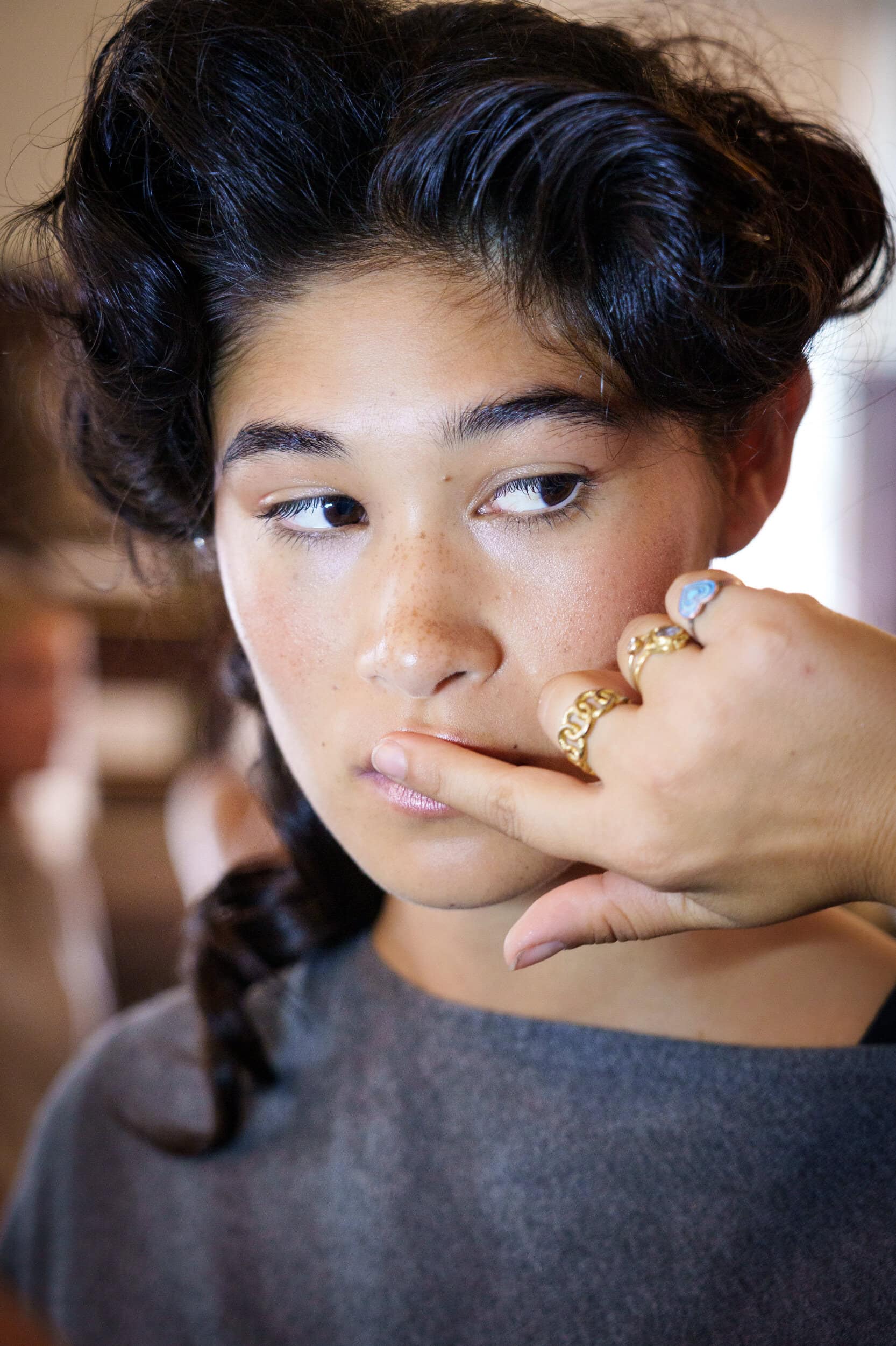 Yuhan Wang Spring 2026 Fashion Show Backstage