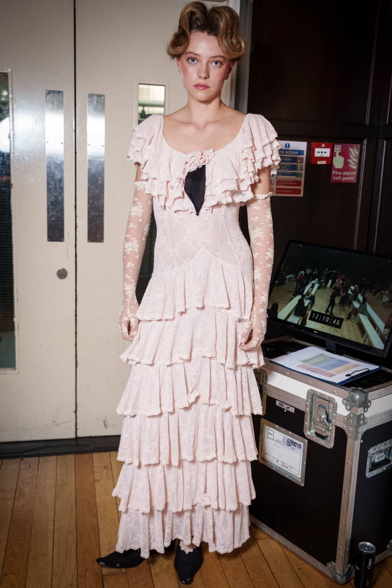 Yuhan Wang Spring 2026 Fashion Show Backstage