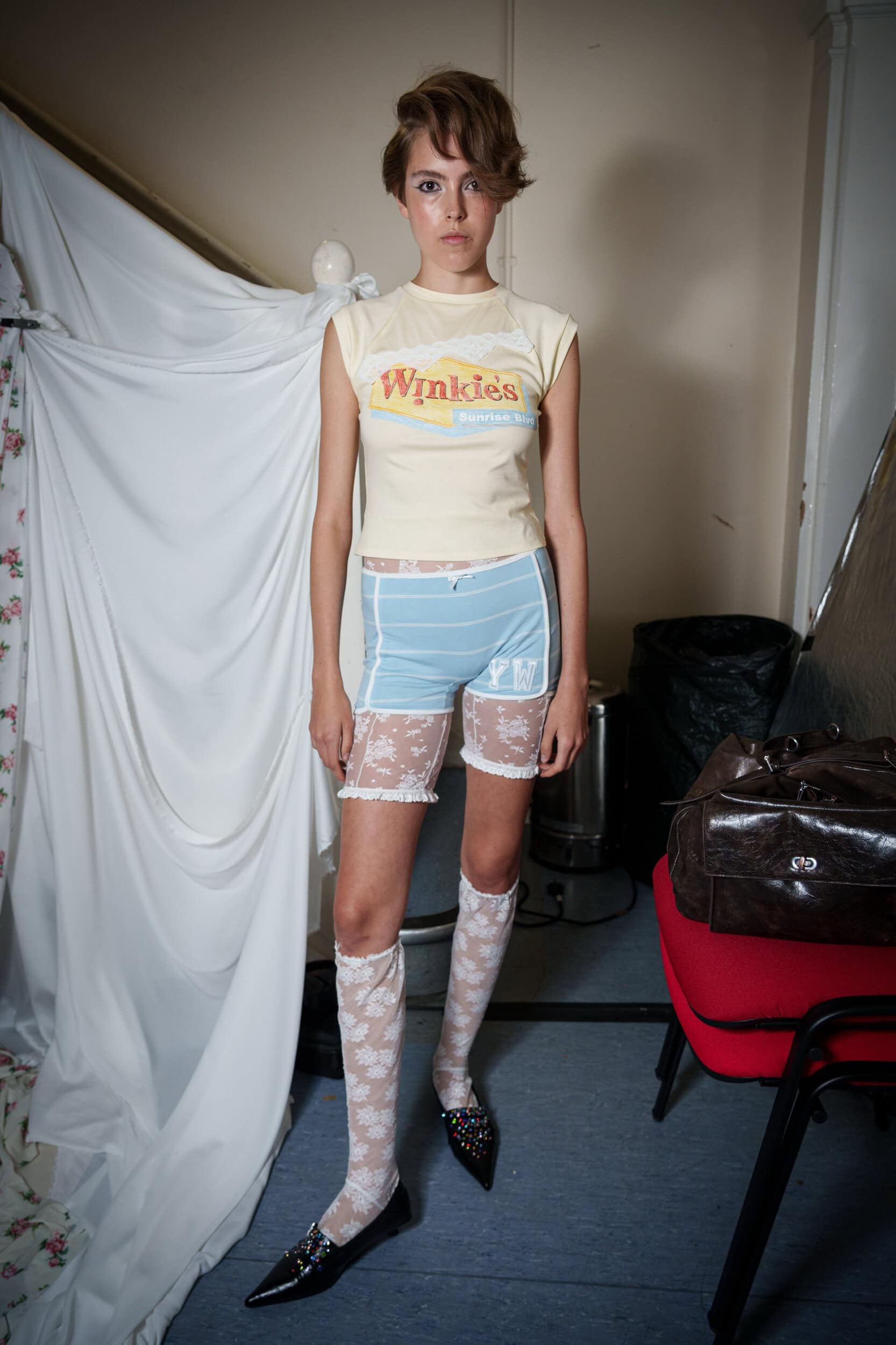 Yuhan Wang Spring 2026 Fashion Show Backstage