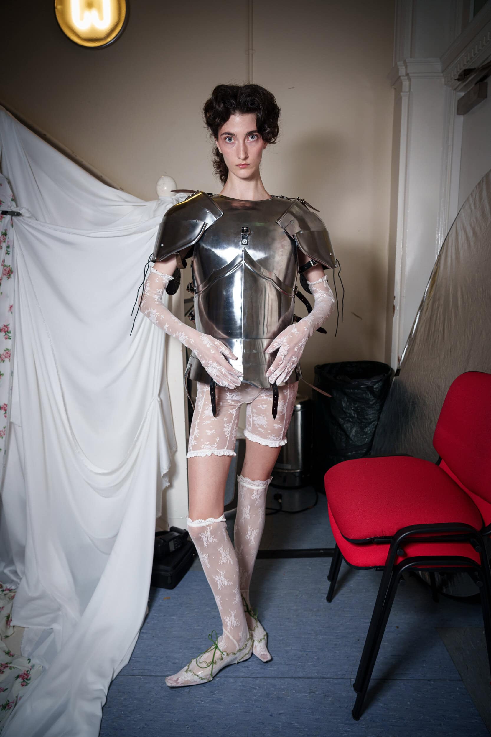 Yuhan Wang Spring 2026 Fashion Show Backstage
