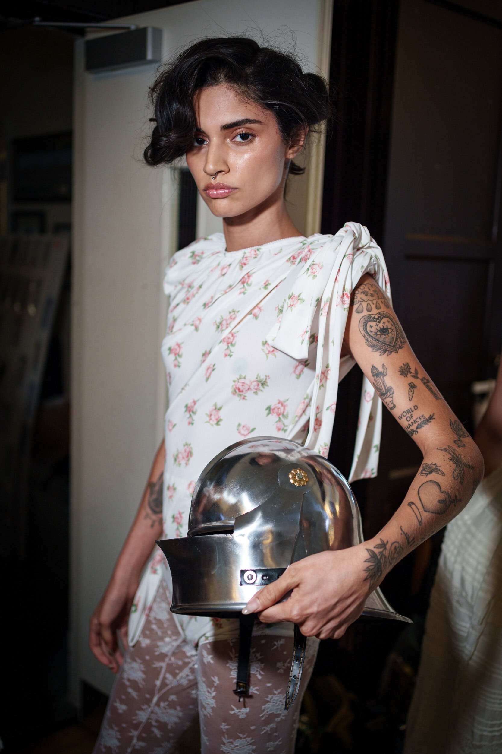 Yuhan Wang Spring 2026 Fashion Show Backstage