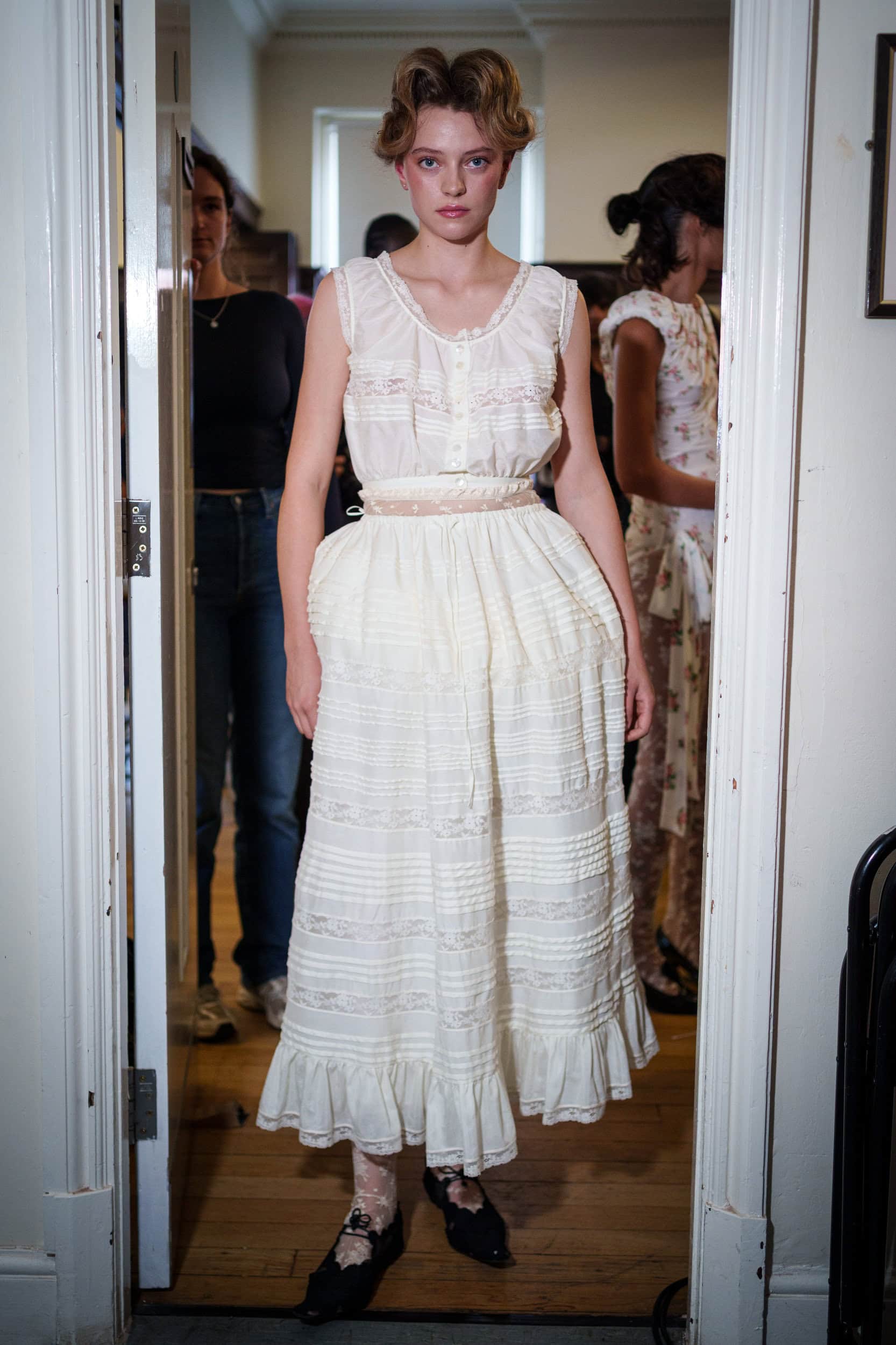 Yuhan Wang Spring 2026 Fashion Show Backstage