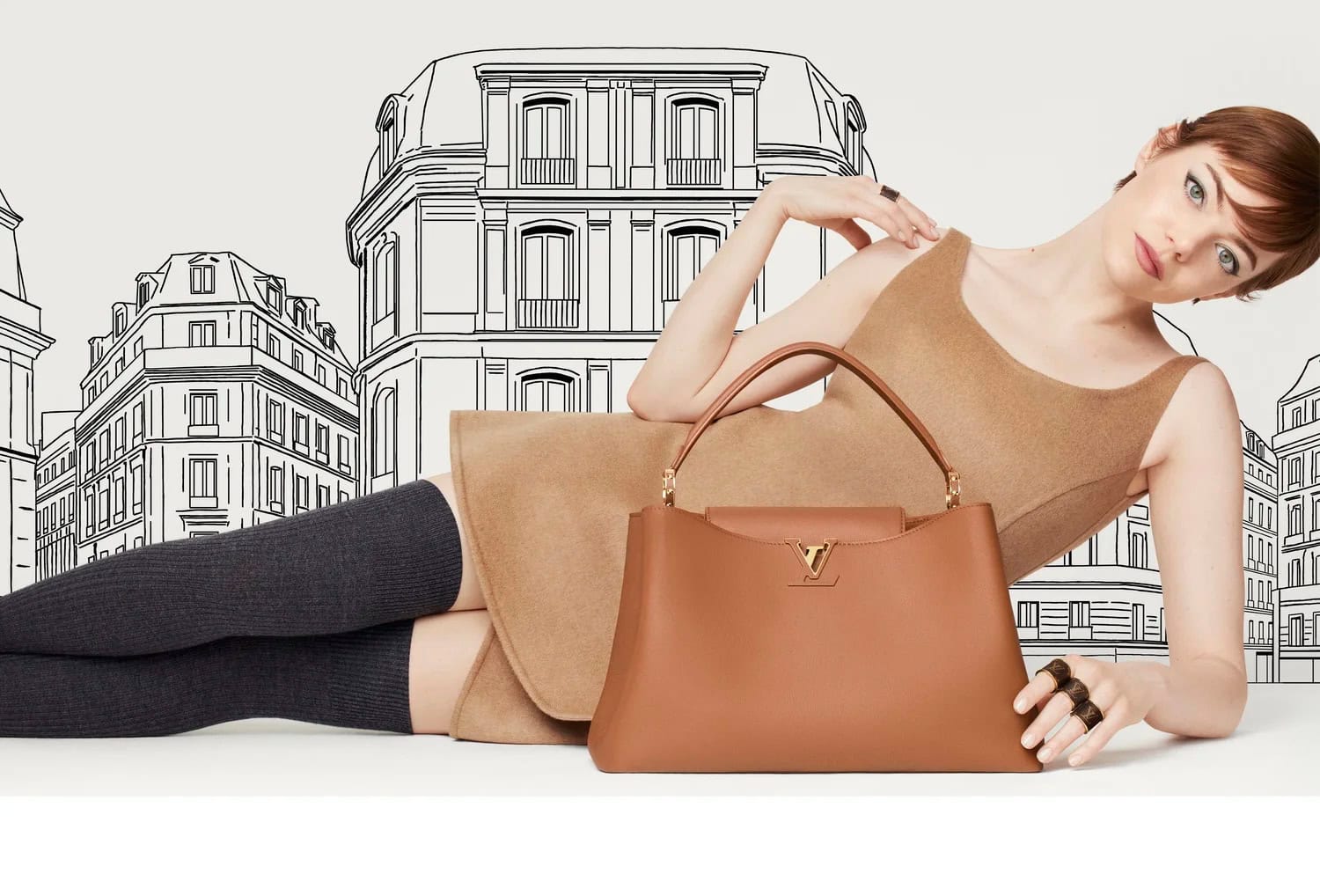 Louis Vuitton Leather Goods 2025 Fashion Ad Campaign