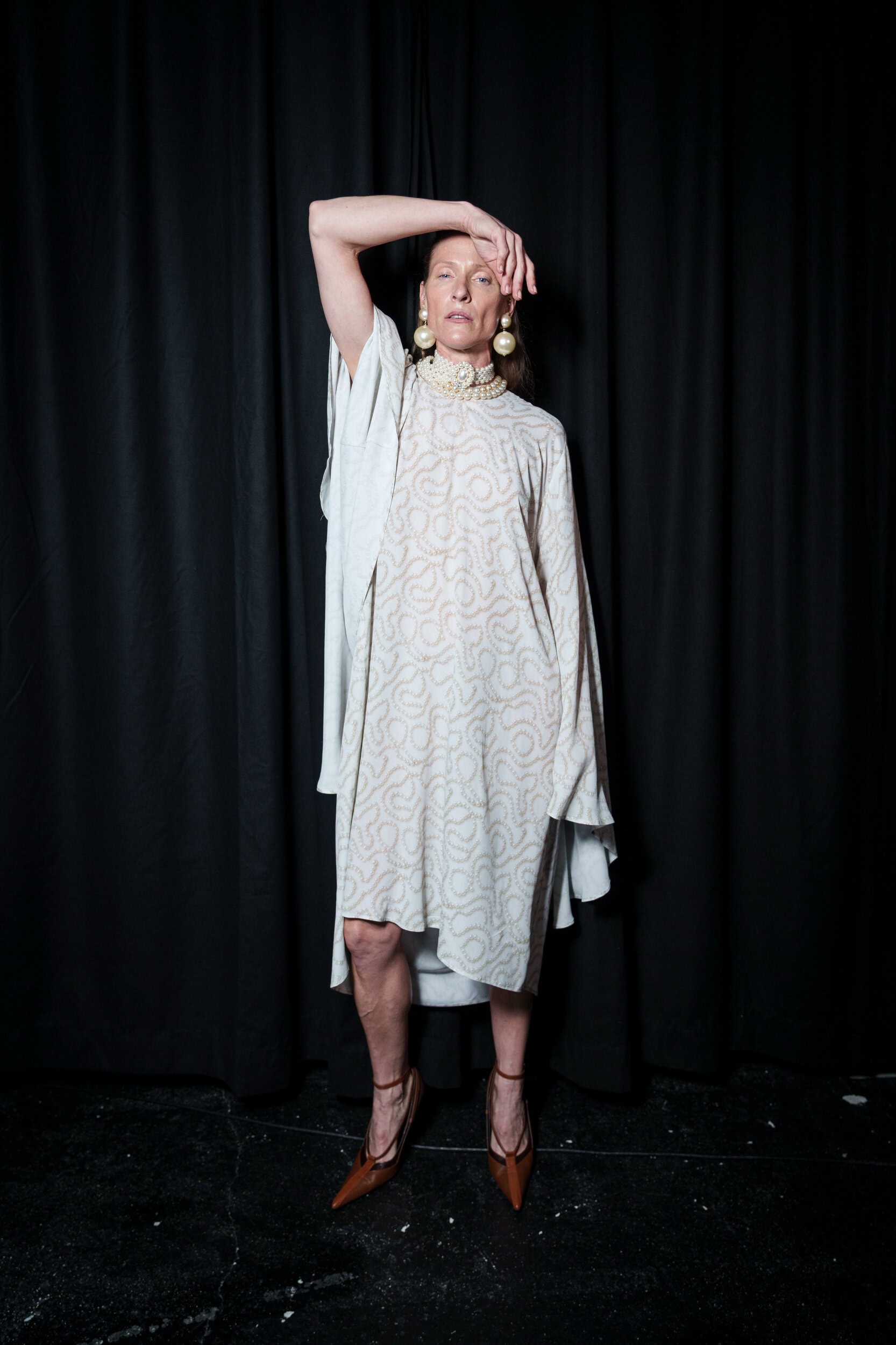 Marie Adam-leenaerdt Spring 2026 Fashion Show Backstage
