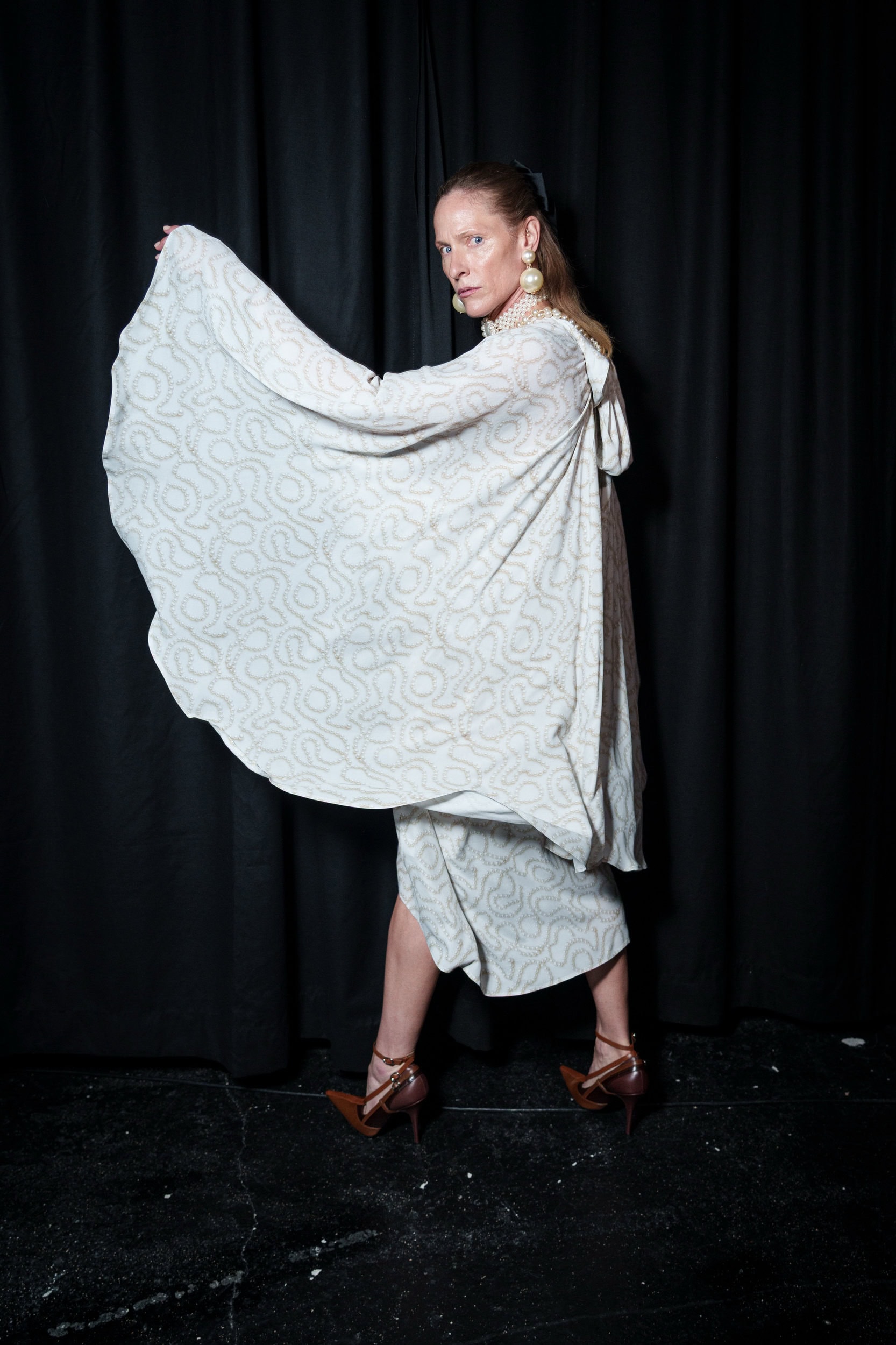 Marie Adam-leenaerdt Spring 2026 Fashion Show Backstage