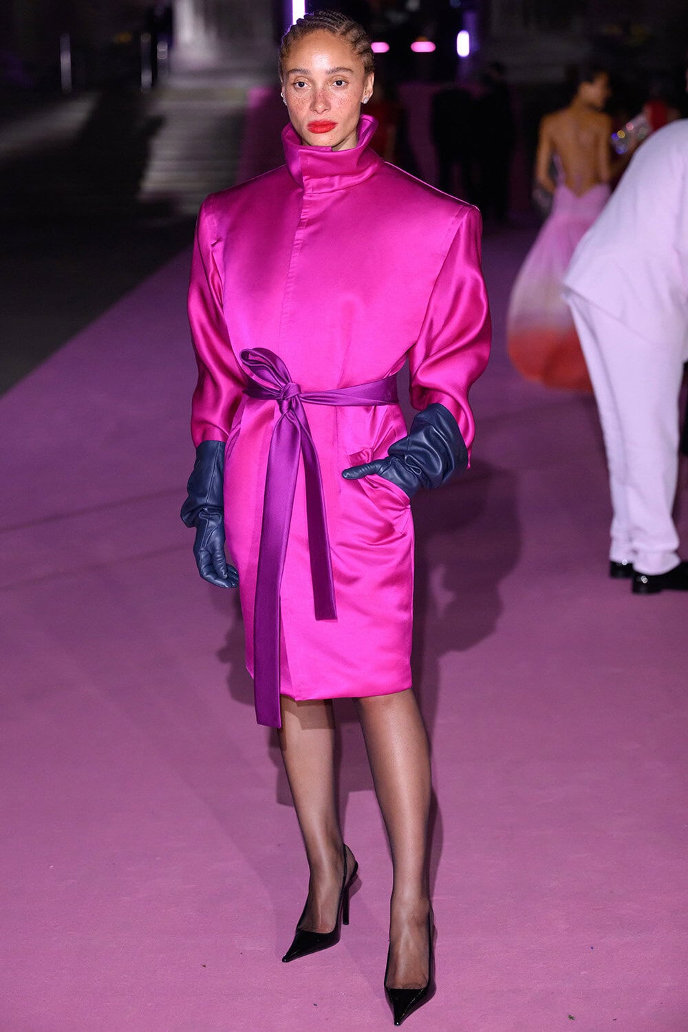 Adowa Aboah wears Saint Laurent to the Inaugural British Museum Ball in London