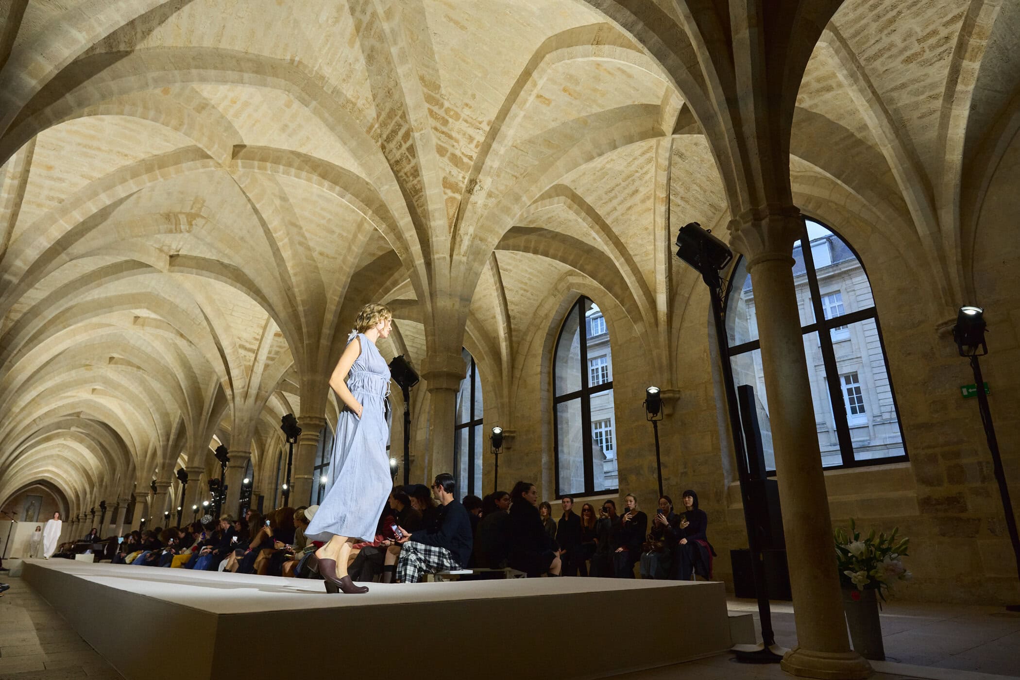 Agnes B Spring 2026 Fashion Show Atmosphere